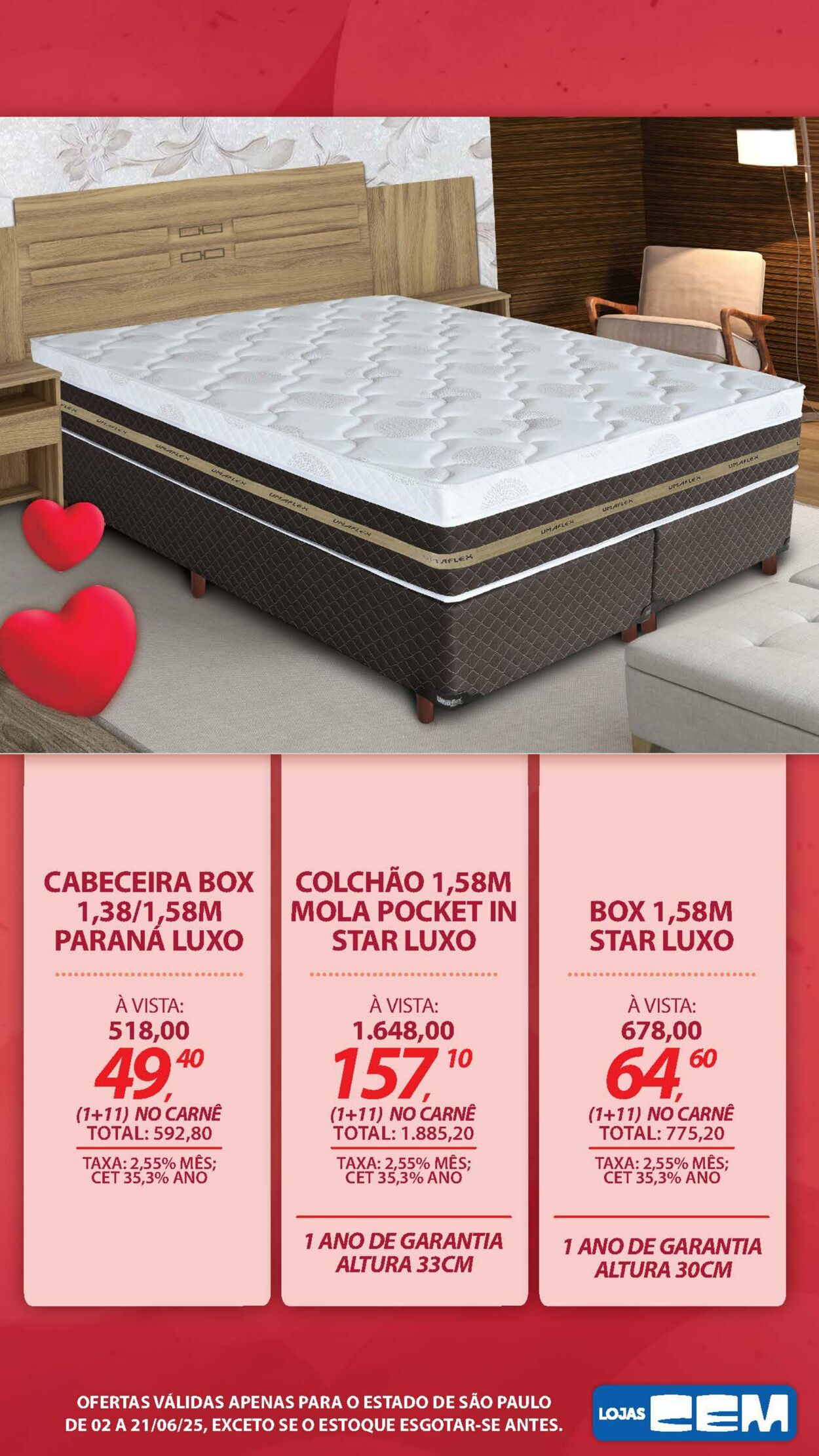 Folheto Lojas Cem 30.05.2025 - 17.06.2025