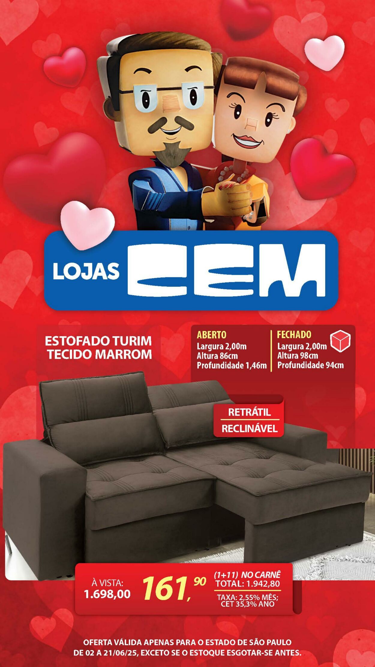 Folheto Lojas Cem 30.05.2025 - 17.06.2025