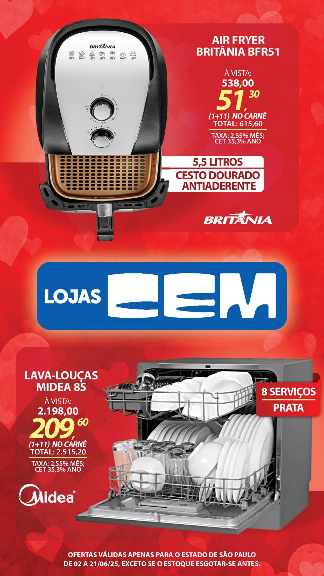 Folheto Lojas Cem 30.05.2025 - 17.06.2025