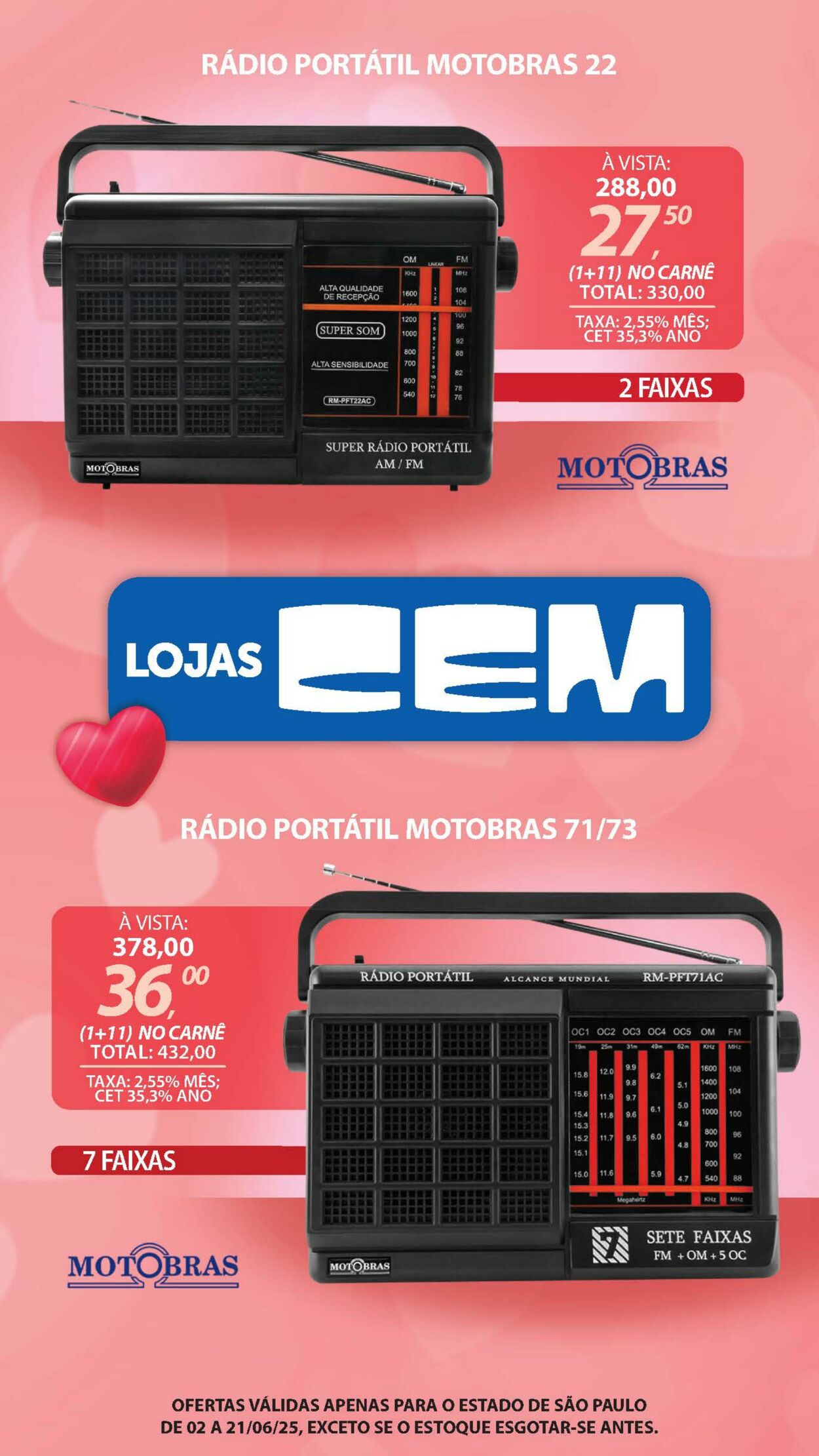 Folheto Lojas Cem 30.05.2025 - 17.06.2025