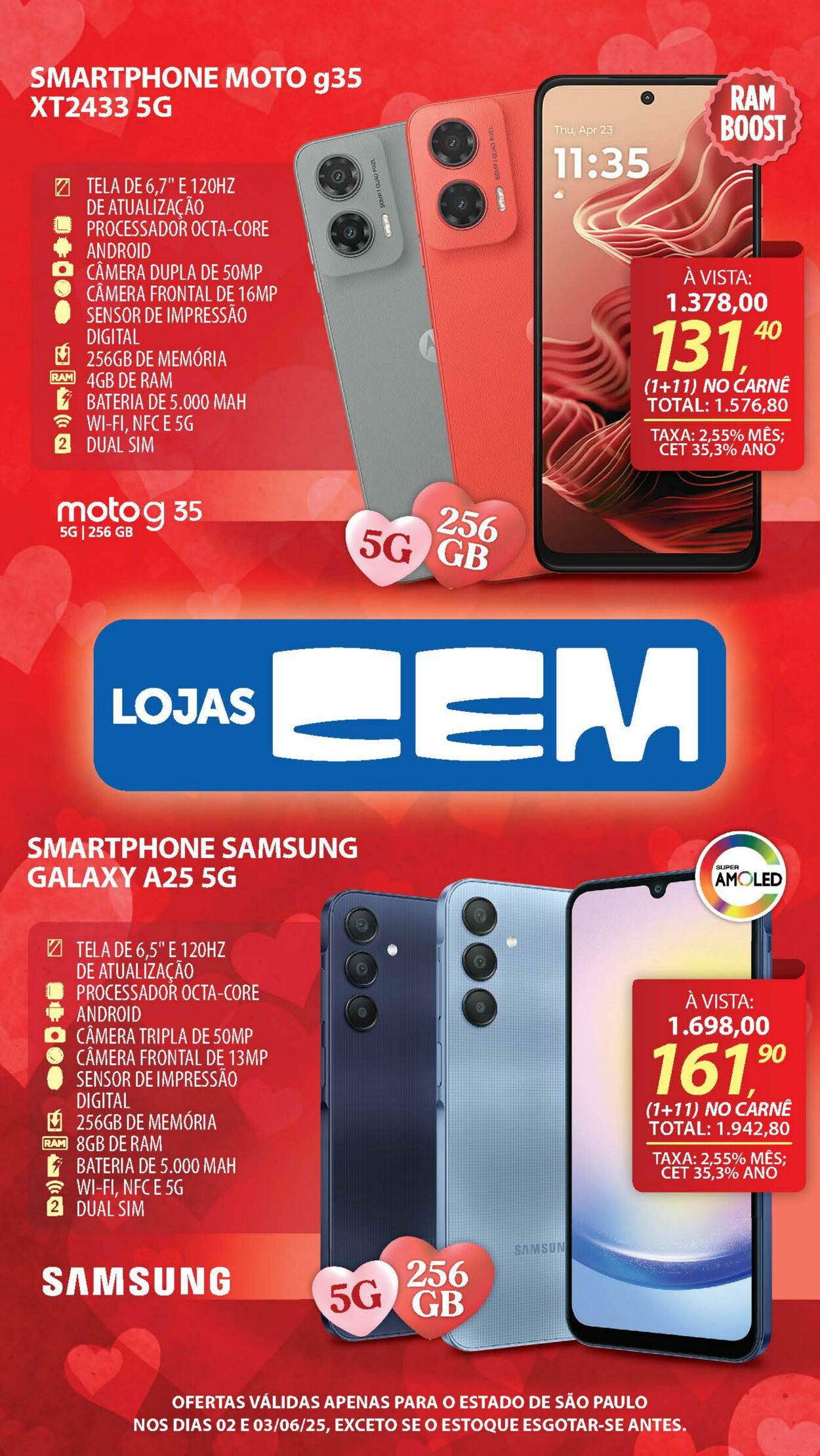 Folheto Lojas Cem 30.05.2025 - 17.06.2025