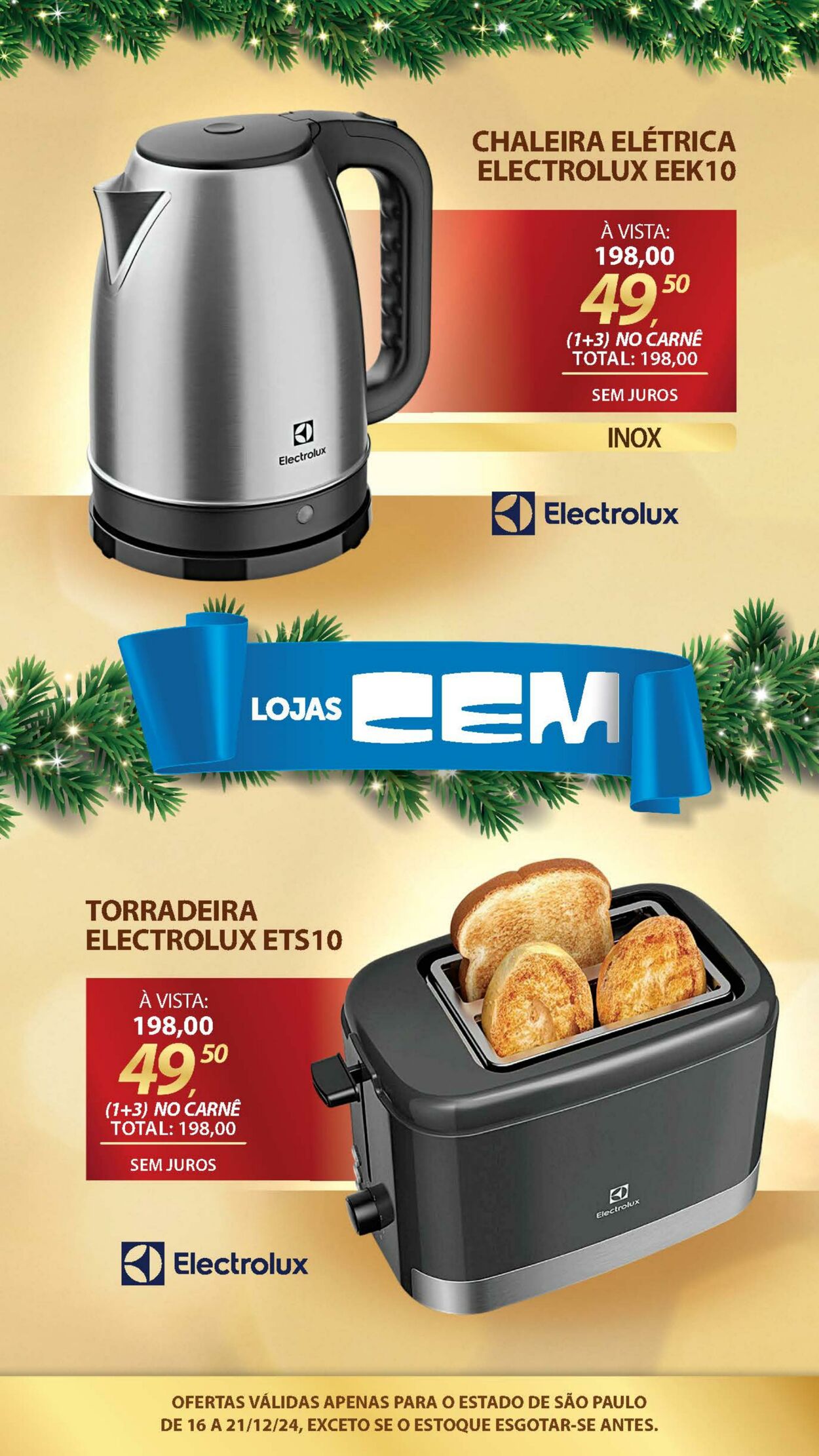 Folheto Lojas Cem 17.12.2024 - 01.01.2025