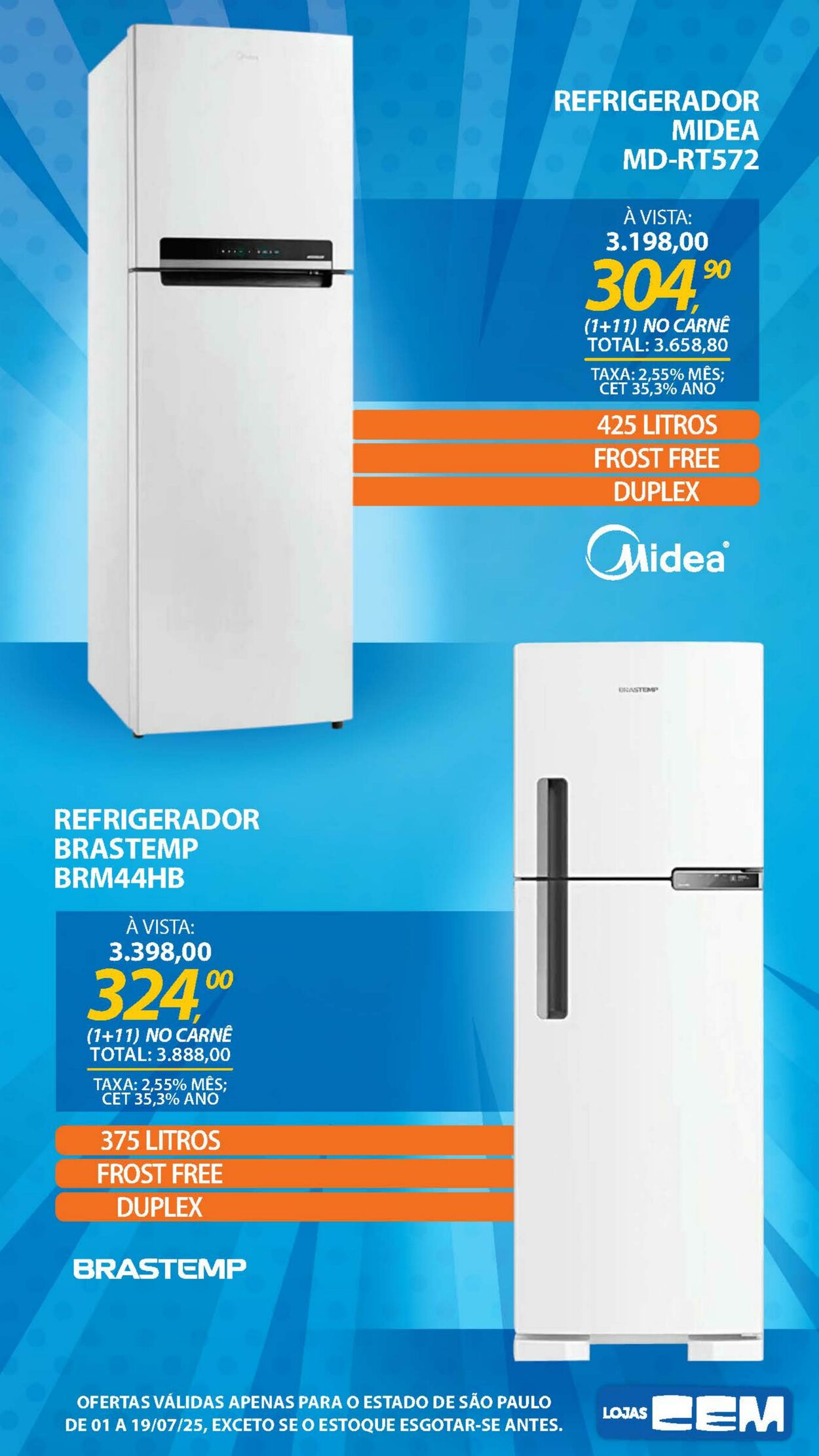 Folheto Lojas Cem 30.06.2025 - 16.07.2025