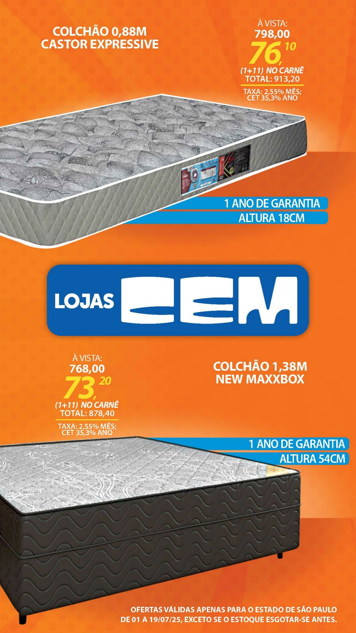 Folheto Lojas Cem 30.06.2025 - 16.07.2025