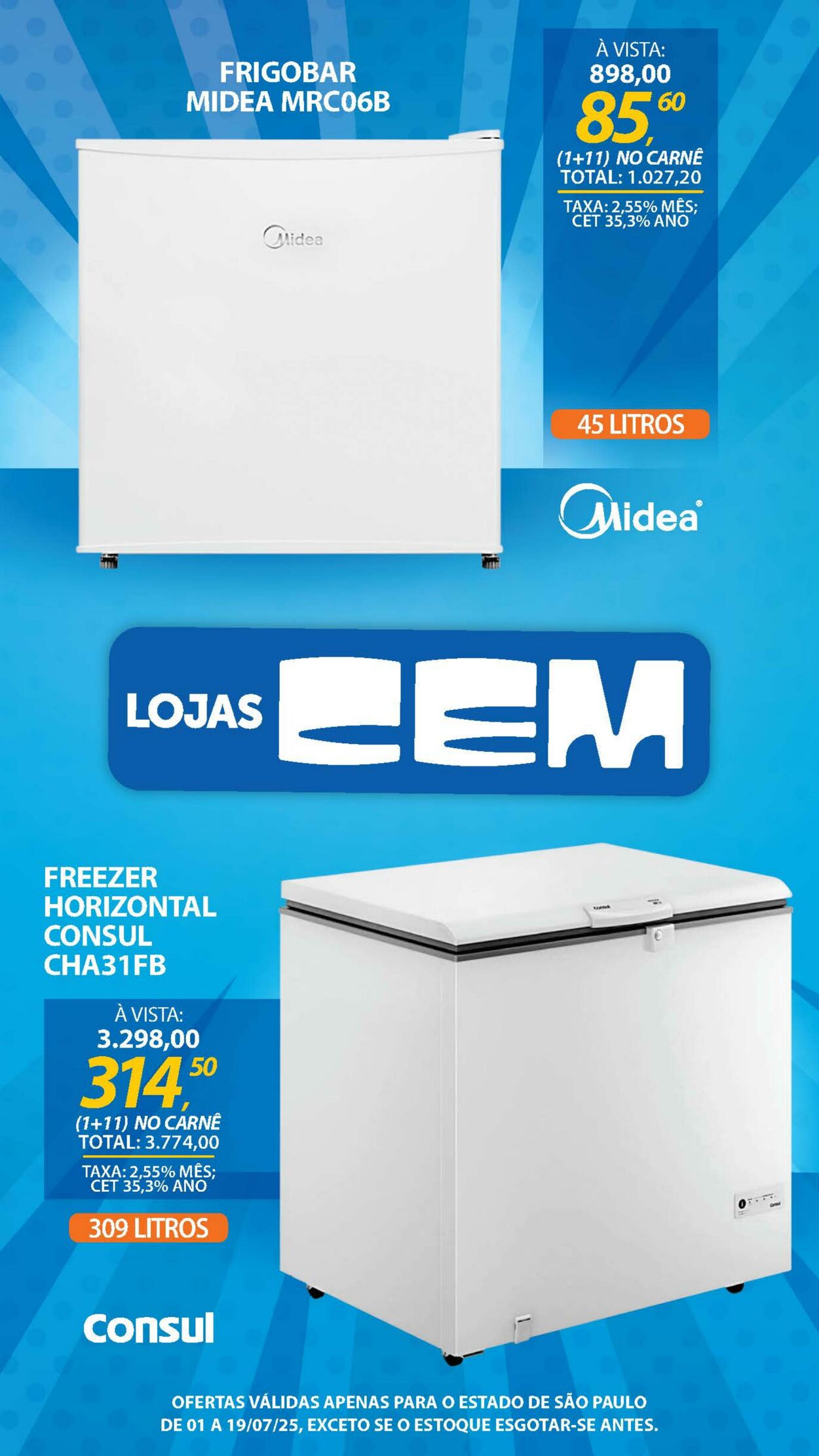 Folheto Lojas Cem 30.06.2025 - 16.07.2025