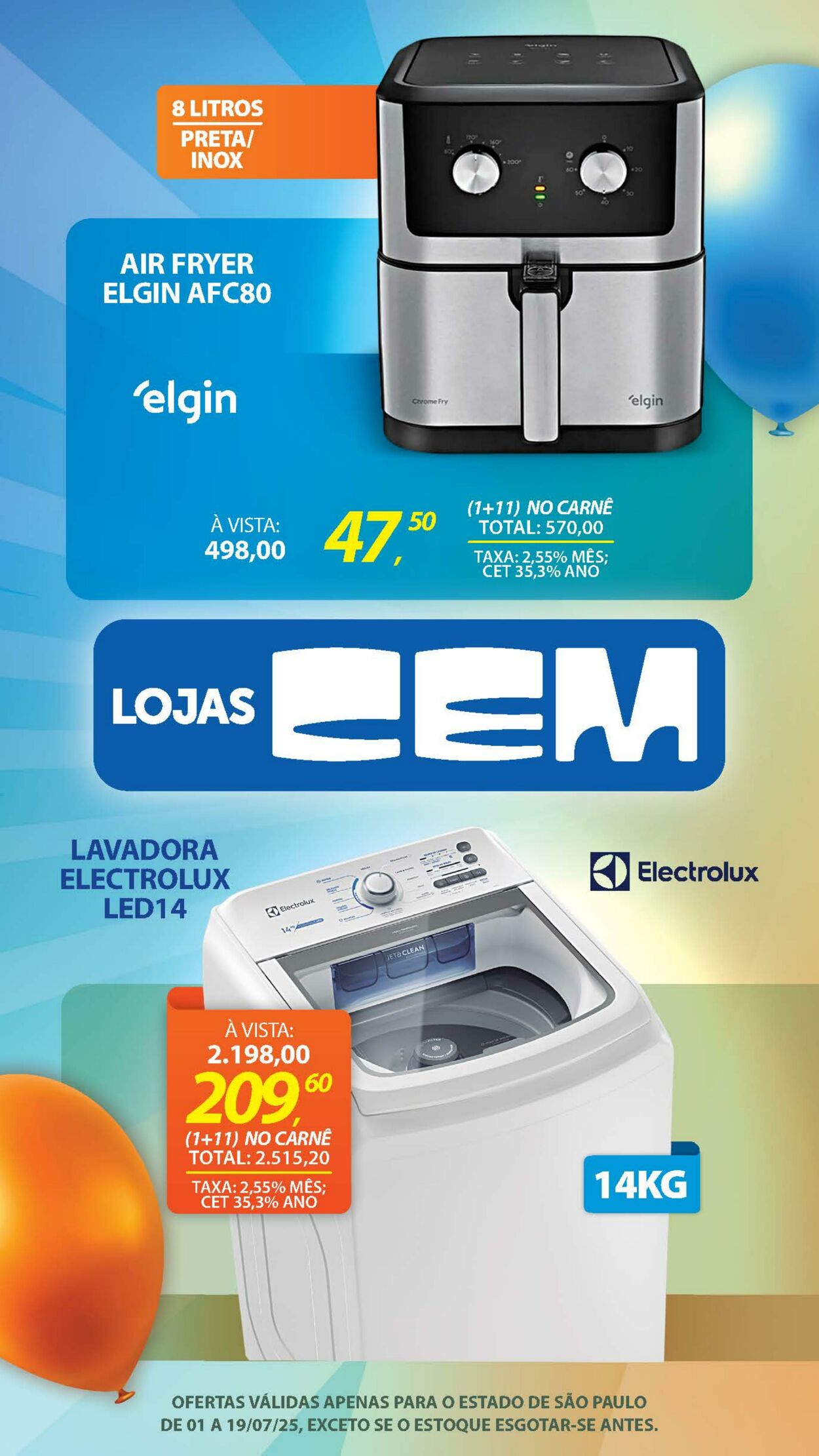 Folheto Lojas Cem 30.06.2025 - 16.07.2025