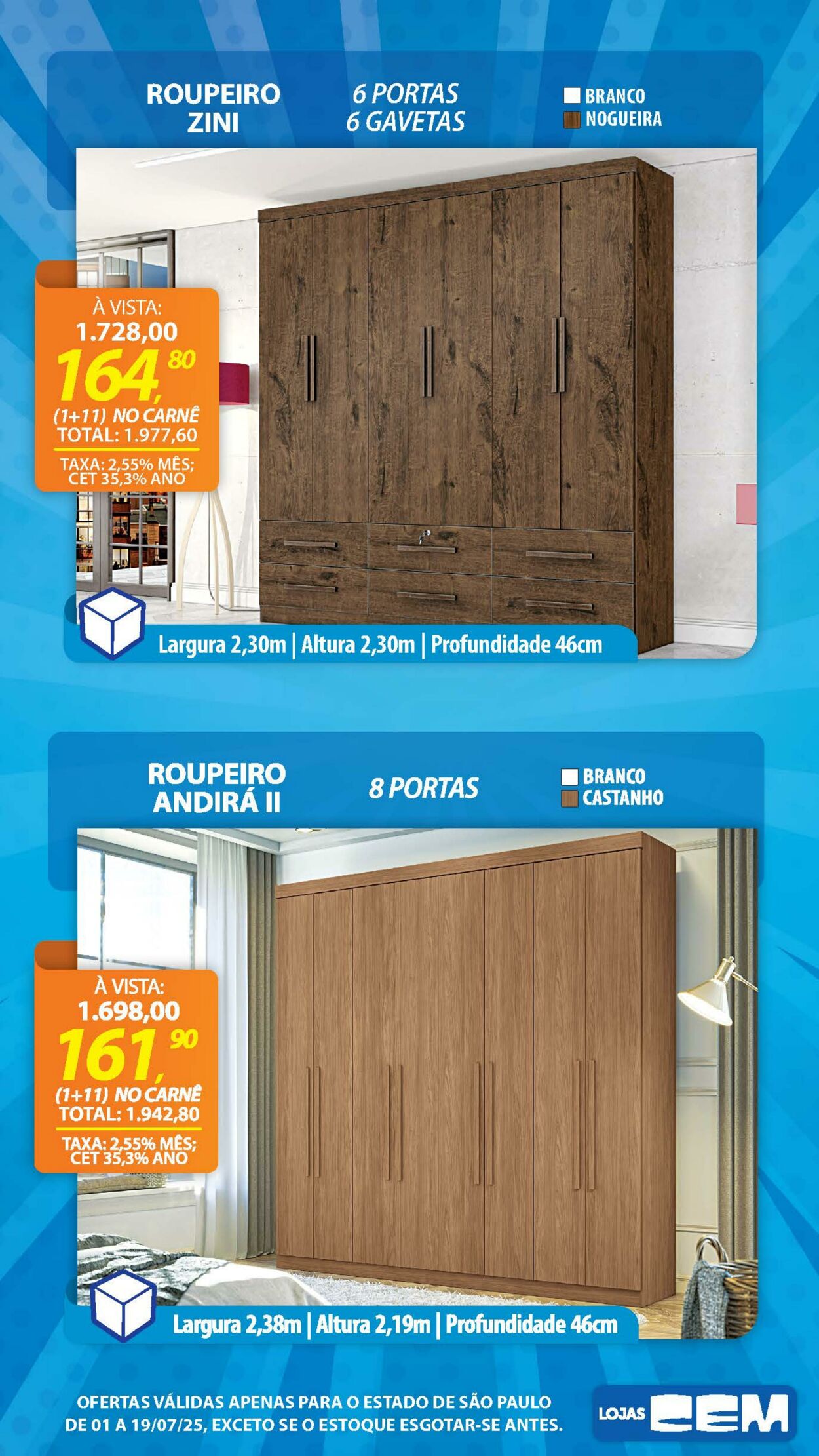Folheto Lojas Cem 30.06.2025 - 16.07.2025