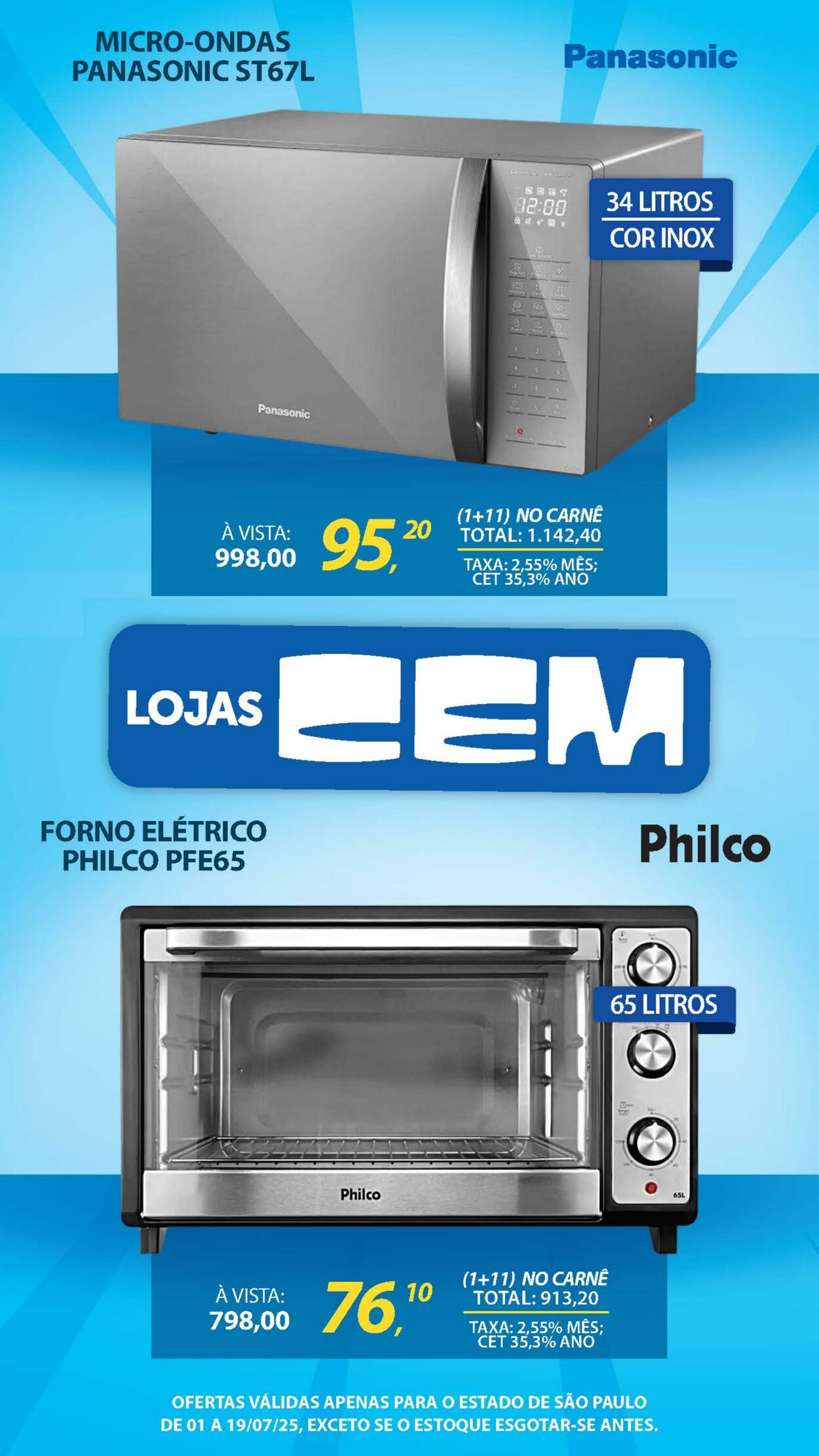 Folheto Lojas Cem 30.06.2025 - 16.07.2025