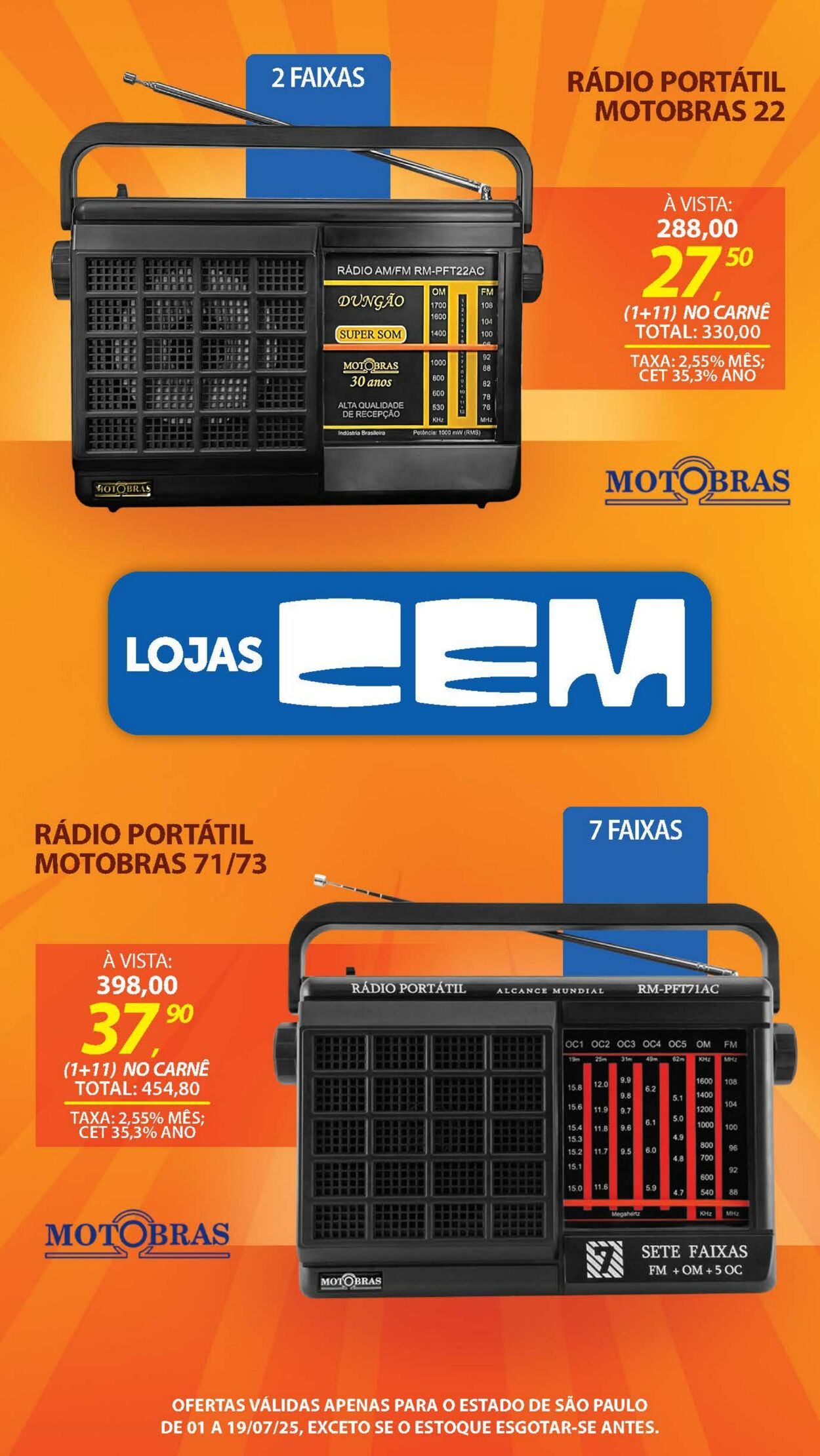 Folheto Lojas Cem 30.06.2025 - 16.07.2025