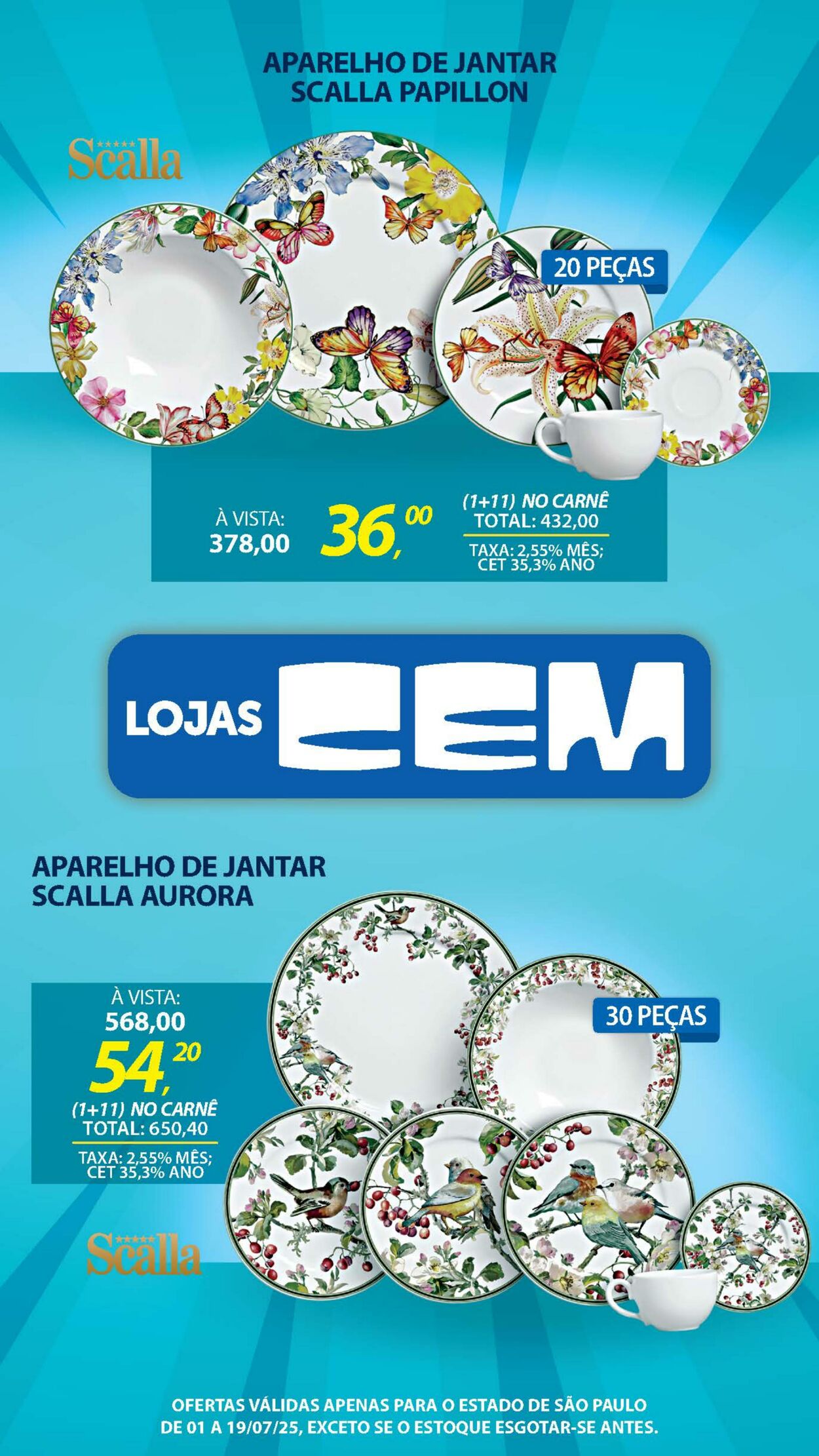 Folheto Lojas Cem 30.06.2025 - 16.07.2025