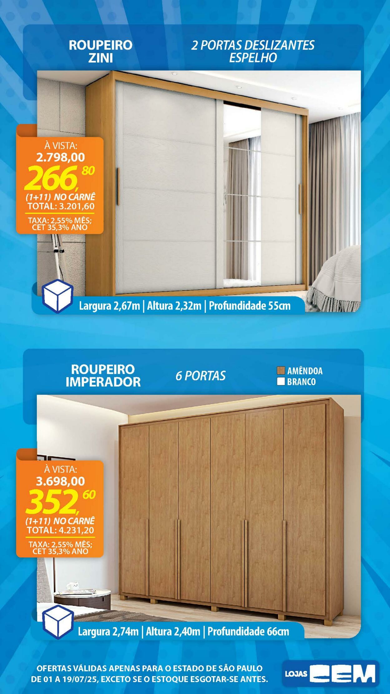 Folheto Lojas Cem 30.06.2025 - 16.07.2025