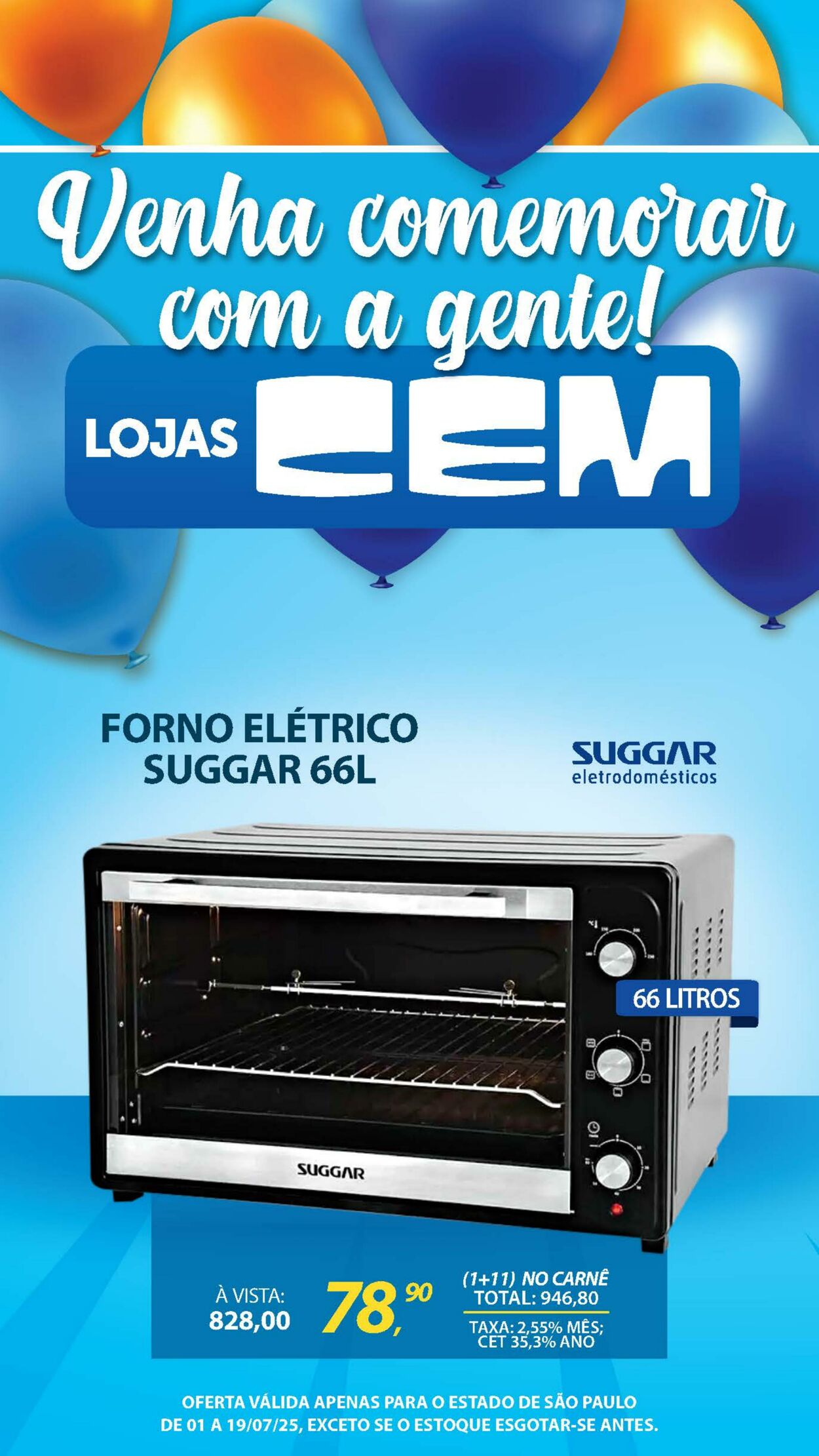 Folheto Lojas Cem 30.06.2025 - 16.07.2025