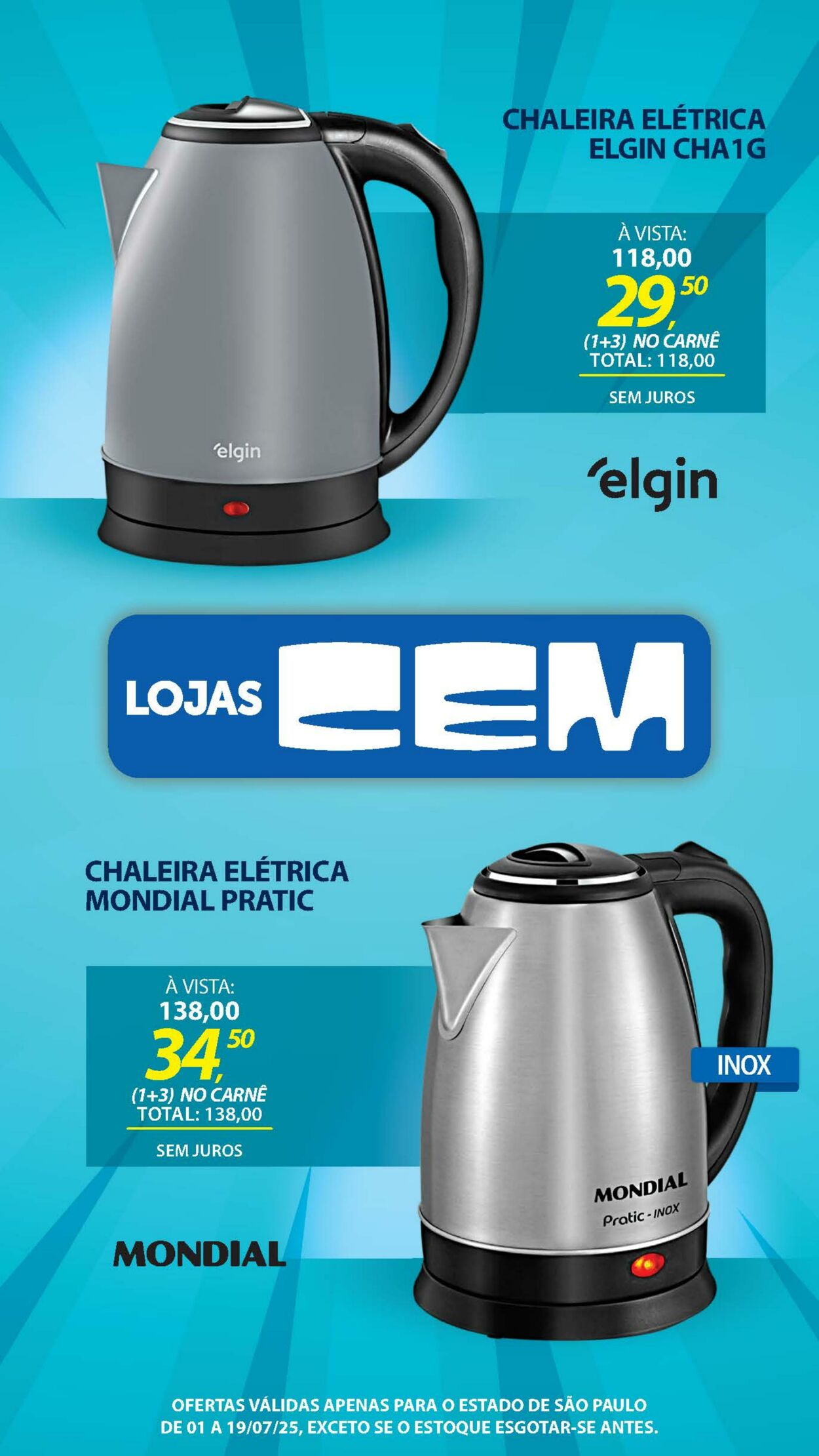Folheto Lojas Cem 30.06.2025 - 16.07.2025