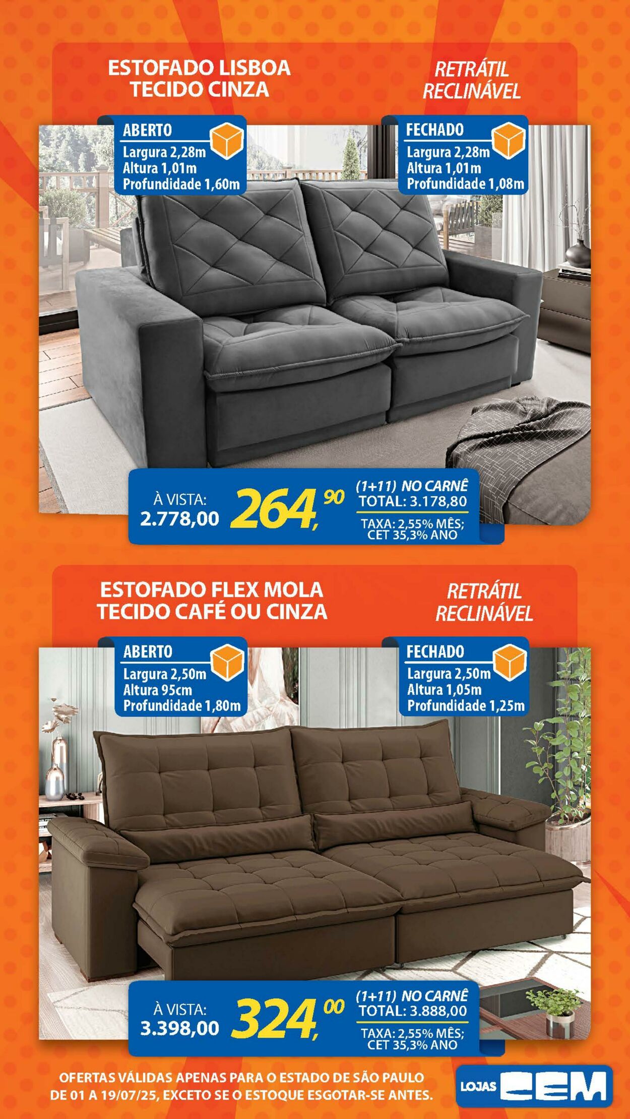 Folheto Lojas Cem 30.06.2025 - 16.07.2025