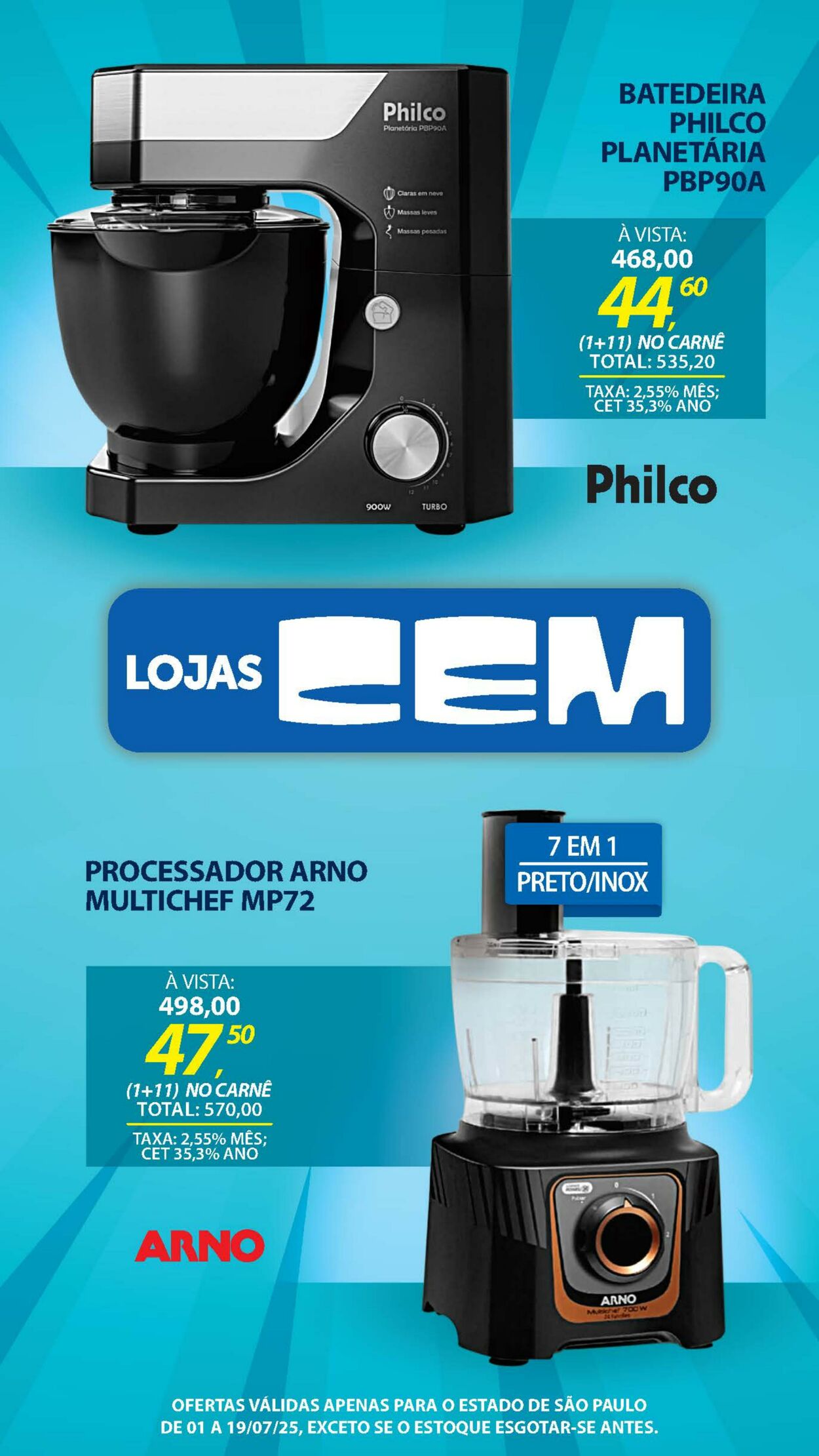 Folheto Lojas Cem 30.06.2025 - 16.07.2025