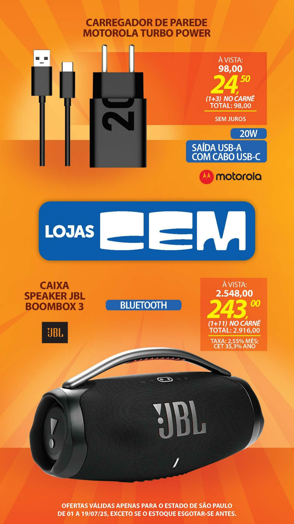 Folheto Lojas Cem 30.06.2025 - 16.07.2025
