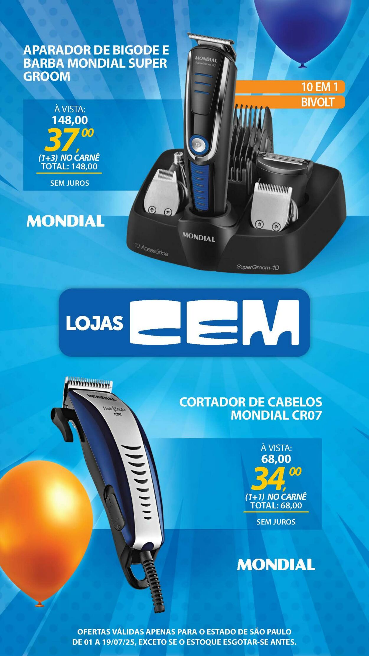 Folheto Lojas Cem 30.06.2025 - 16.07.2025