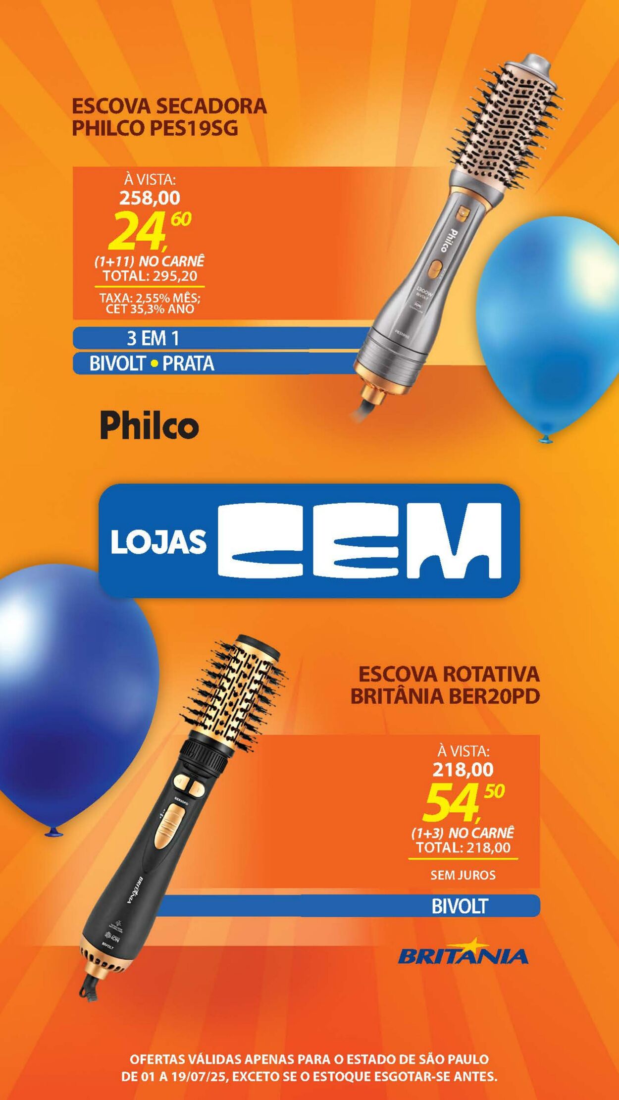 Folheto Lojas Cem 30.06.2025 - 16.07.2025