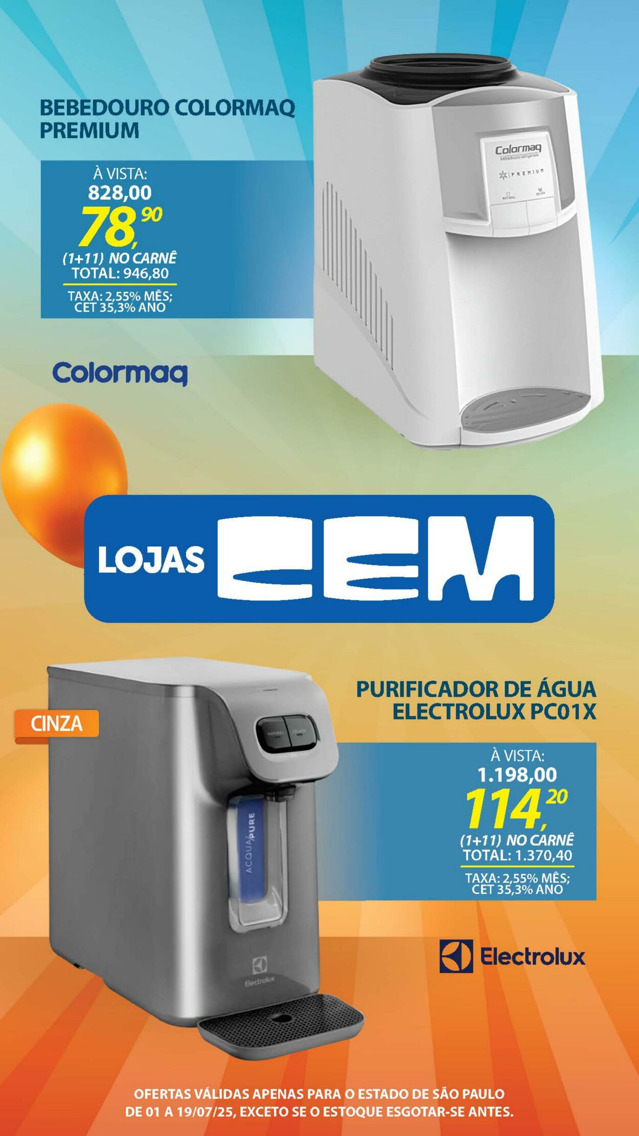 Folheto Lojas Cem 30.06.2025 - 16.07.2025