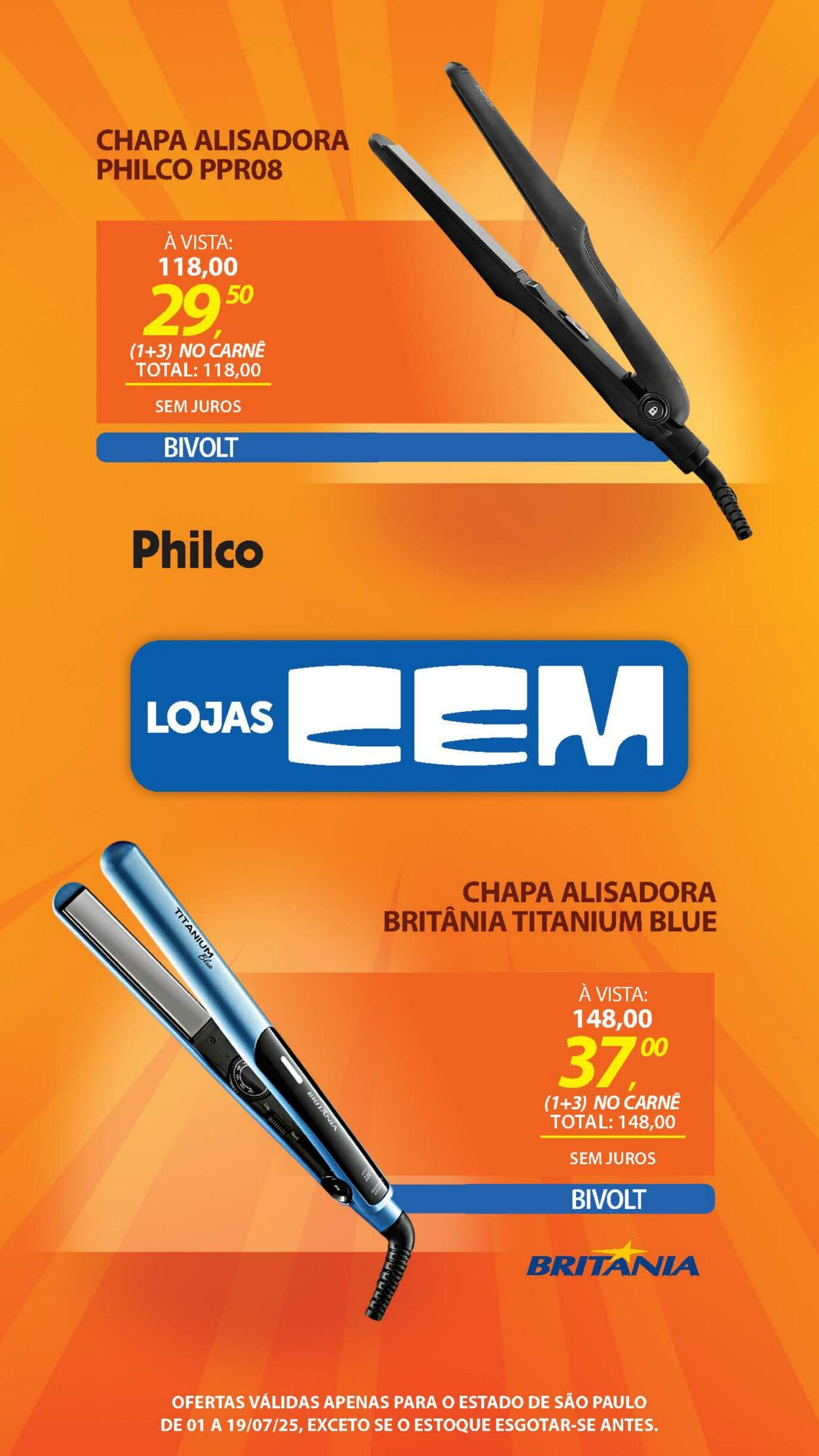 Folheto Lojas Cem 30.06.2025 - 16.07.2025