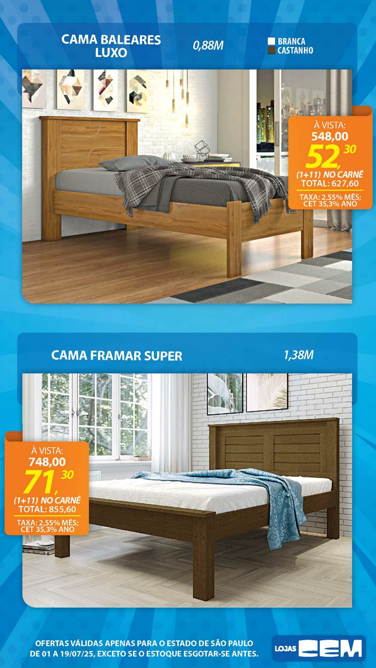 Folheto Lojas Cem 30.06.2025 - 16.07.2025