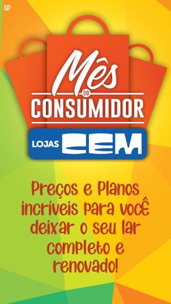 Folheto Lojas Cem 01.03.2023 - 11.03.2023