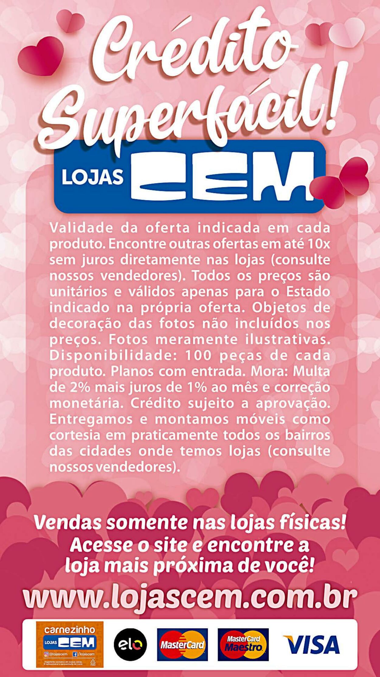Folheto Lojas Cem 09.05.2024 - 15.05.2024