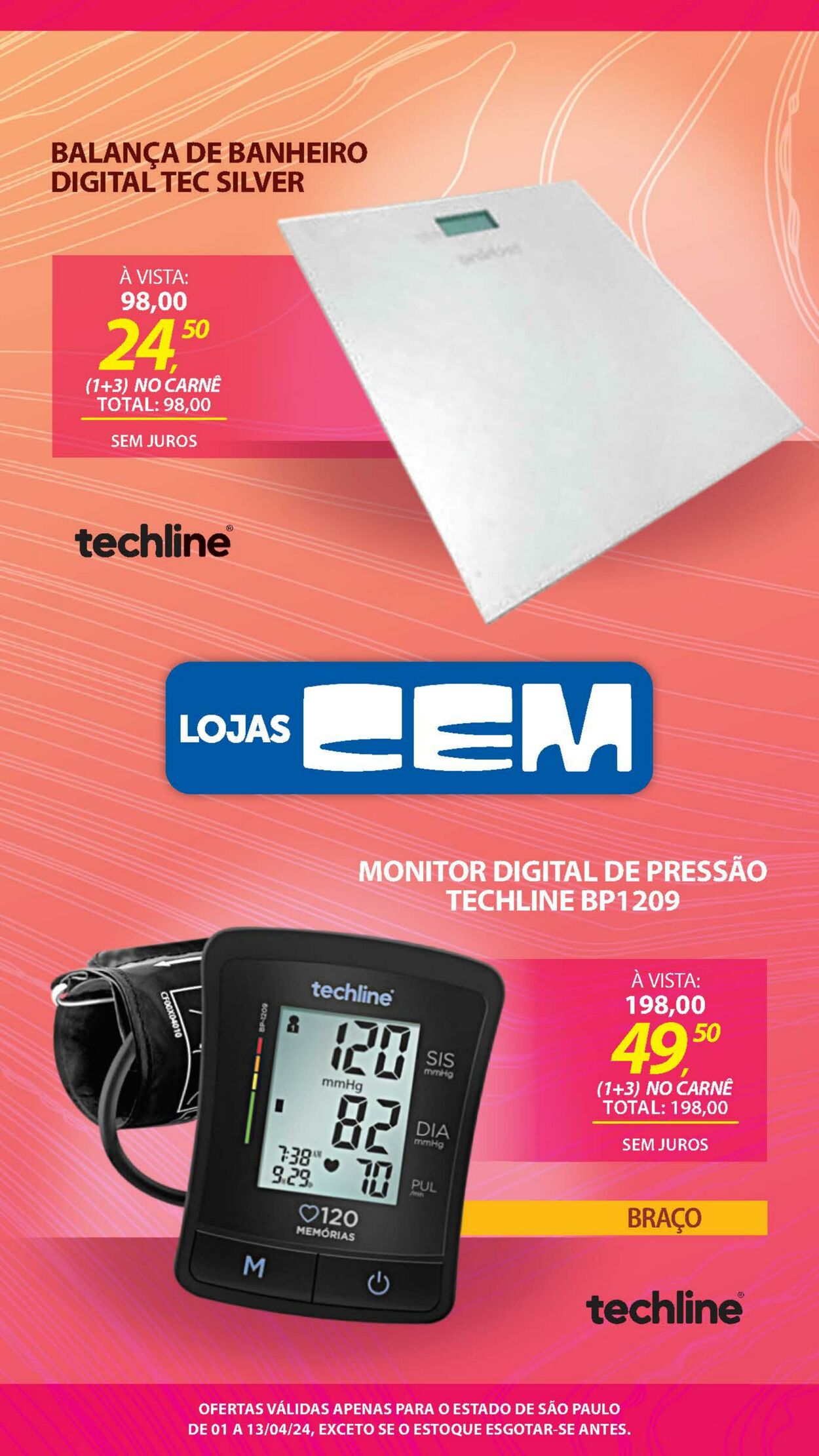 Folheto Lojas Cem 01.04.2024 - 02.04.2024