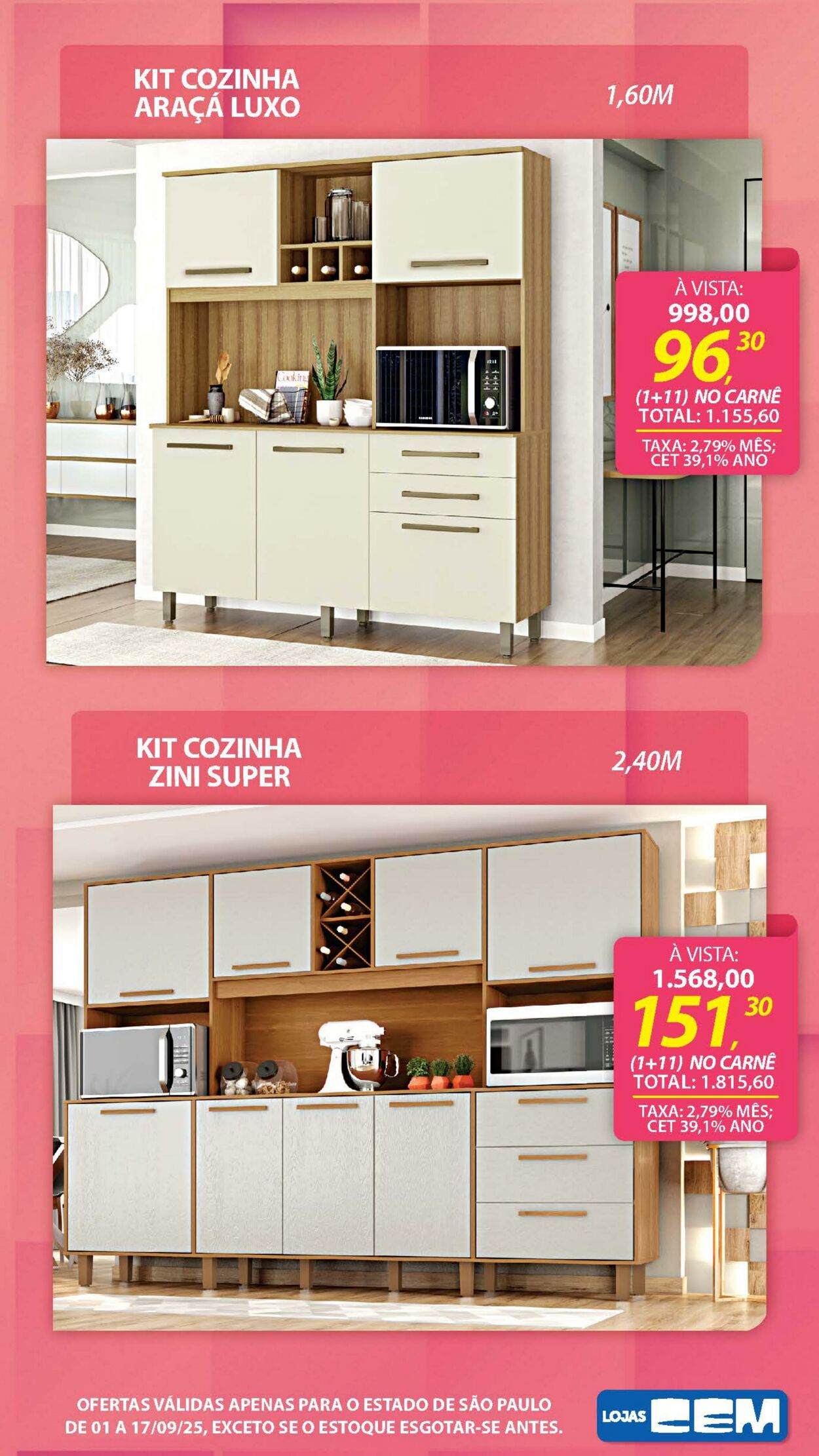 Folheto Lojas Cem 04.09.2025 - 19.09.2025