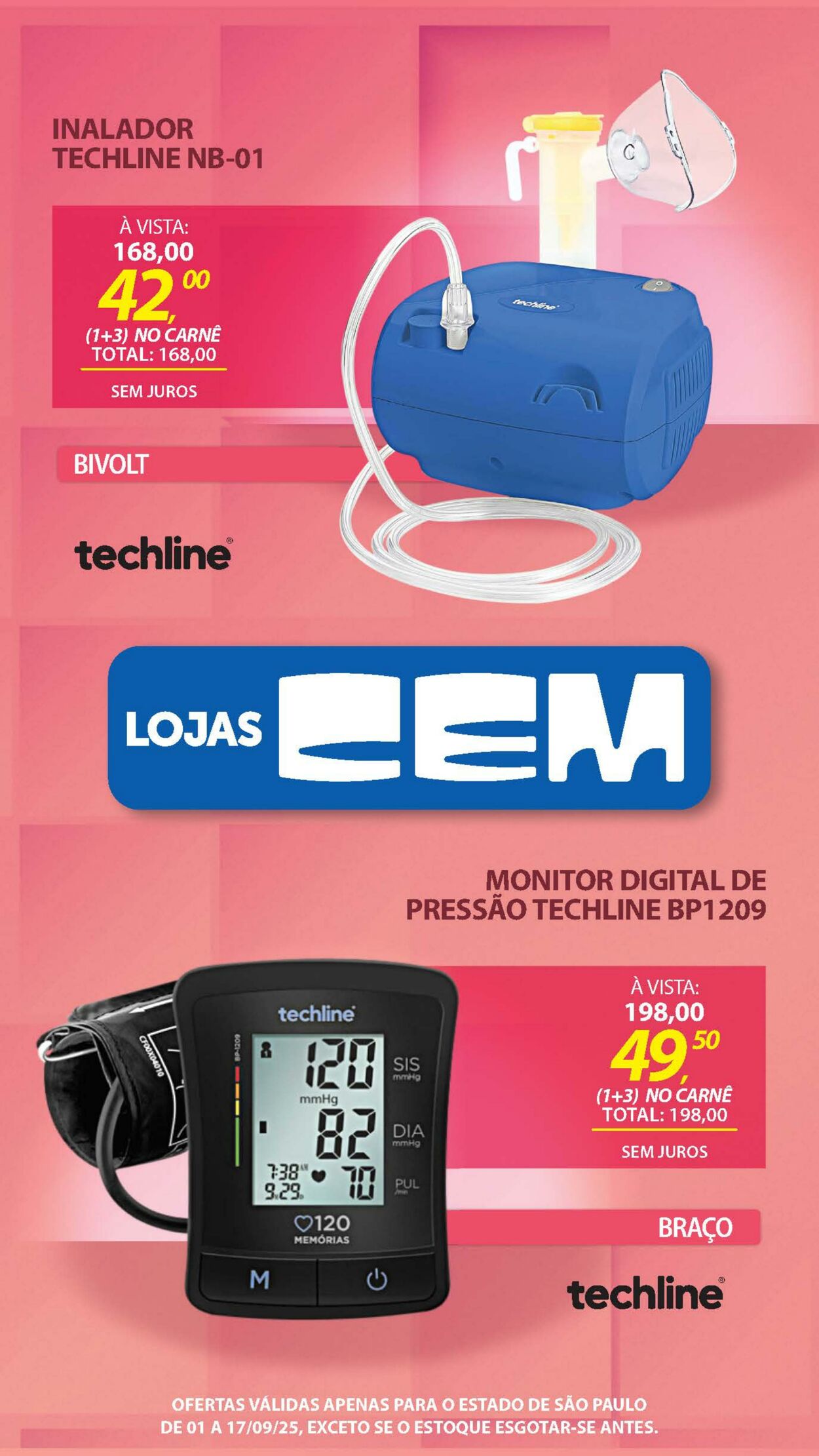 Folheto Lojas Cem 04.09.2025 - 19.09.2025