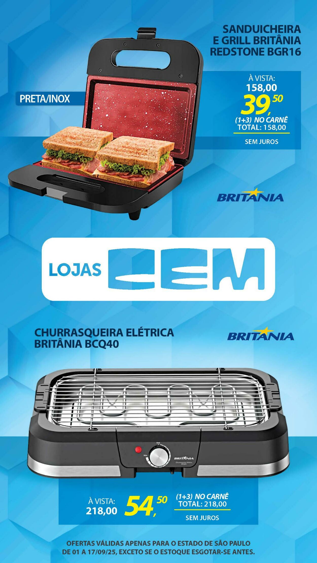 Folheto Lojas Cem 04.09.2025 - 19.09.2025
