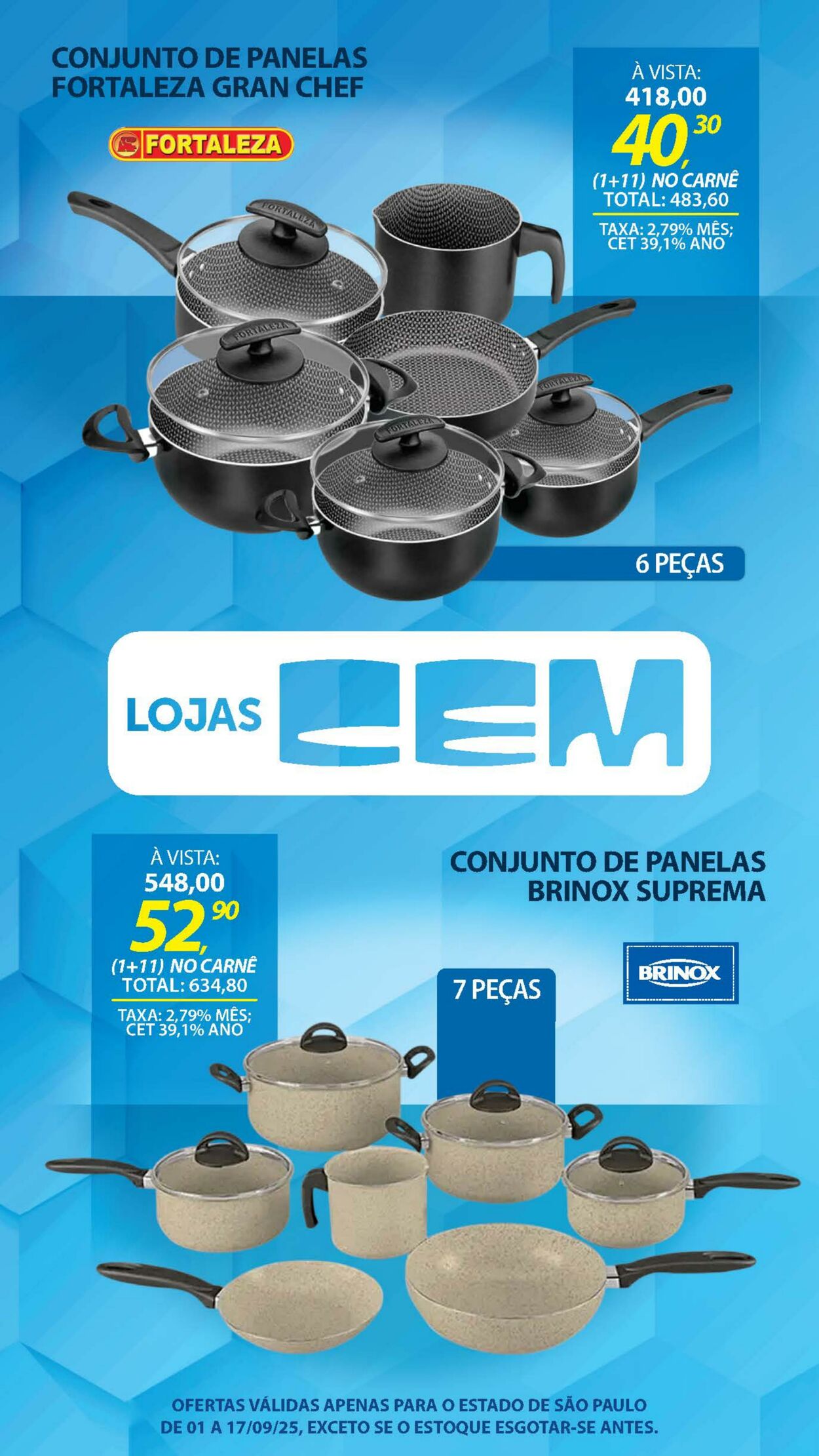 Folheto Lojas Cem 04.09.2025 - 19.09.2025