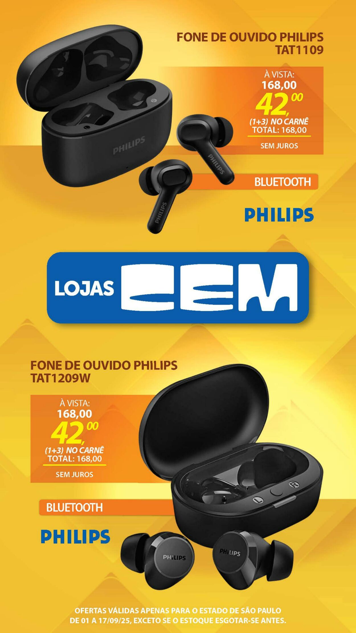 Folheto Lojas Cem 04.09.2025 - 19.09.2025
