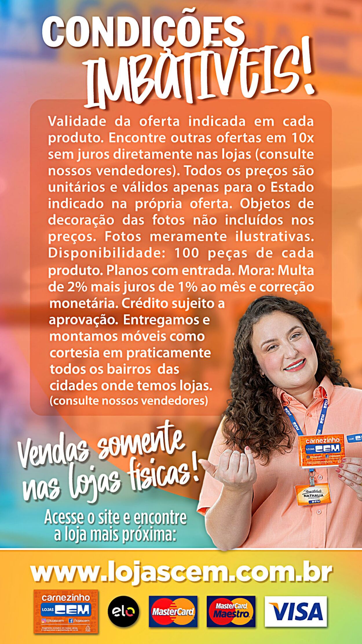 Folheto Lojas Cem 04.09.2025 - 19.09.2025