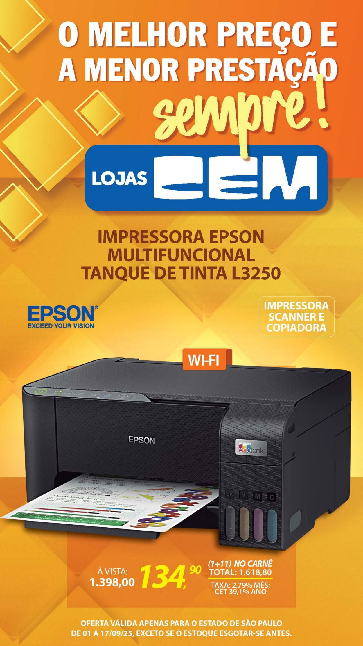 Folheto Lojas Cem 04.09.2025 - 19.09.2025