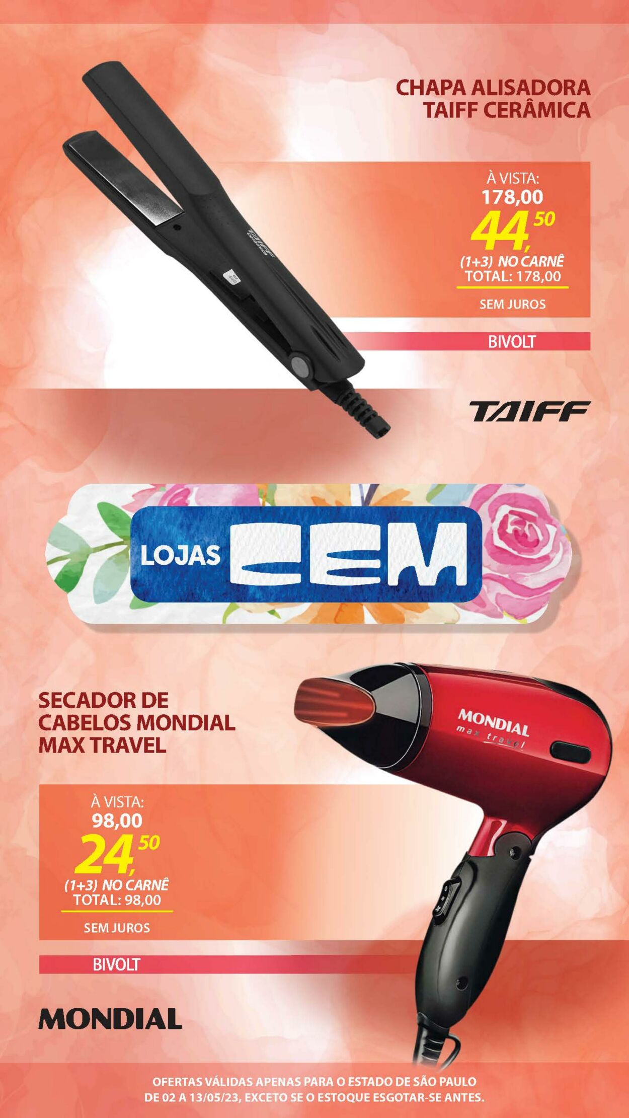 Folheto Lojas Cem 02.05.2023 - 13.05.2023