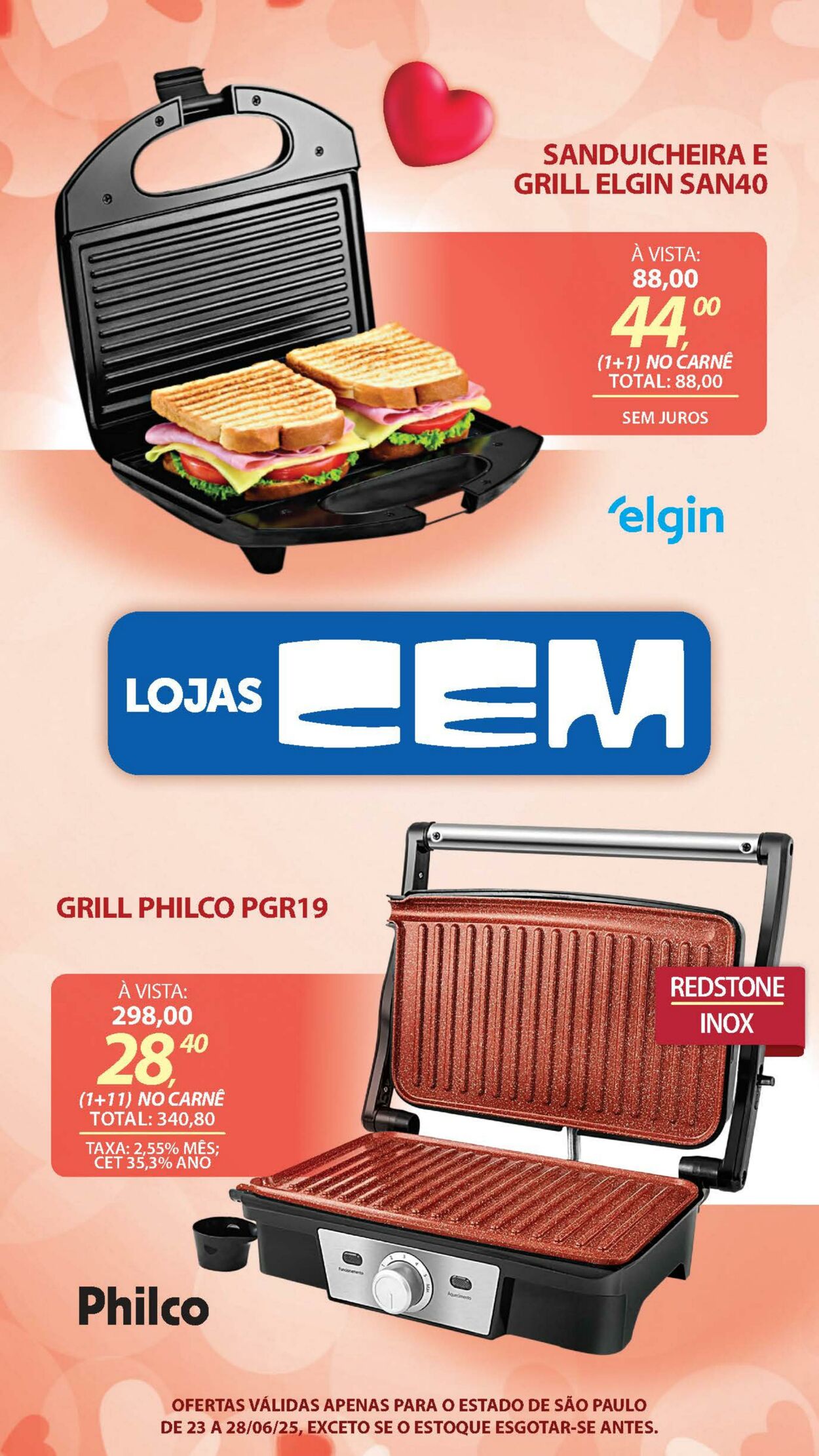 Folheto Lojas Cem 24.06.2025 - 02.07.2025