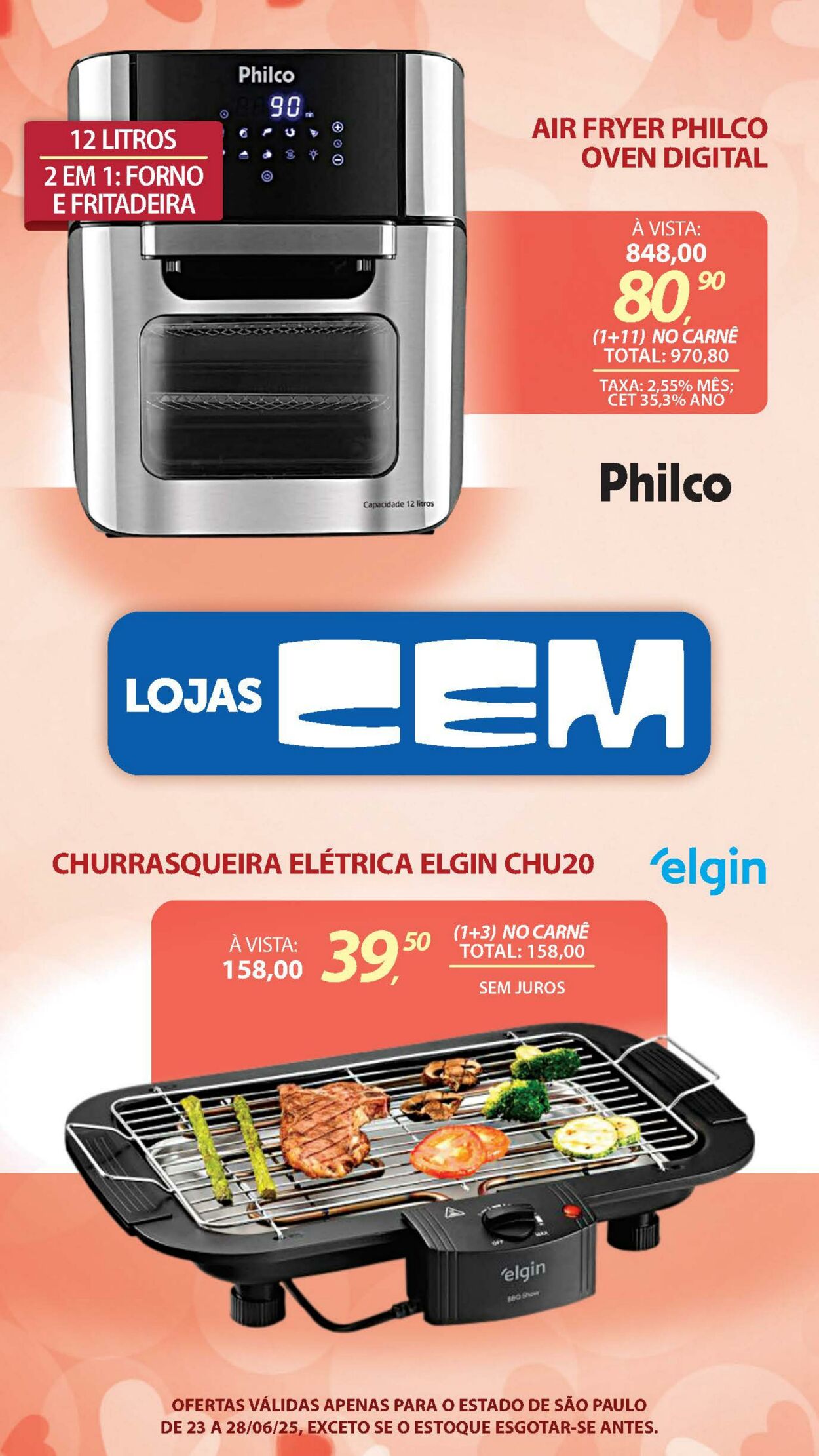 Folheto Lojas Cem 24.06.2025 - 02.07.2025