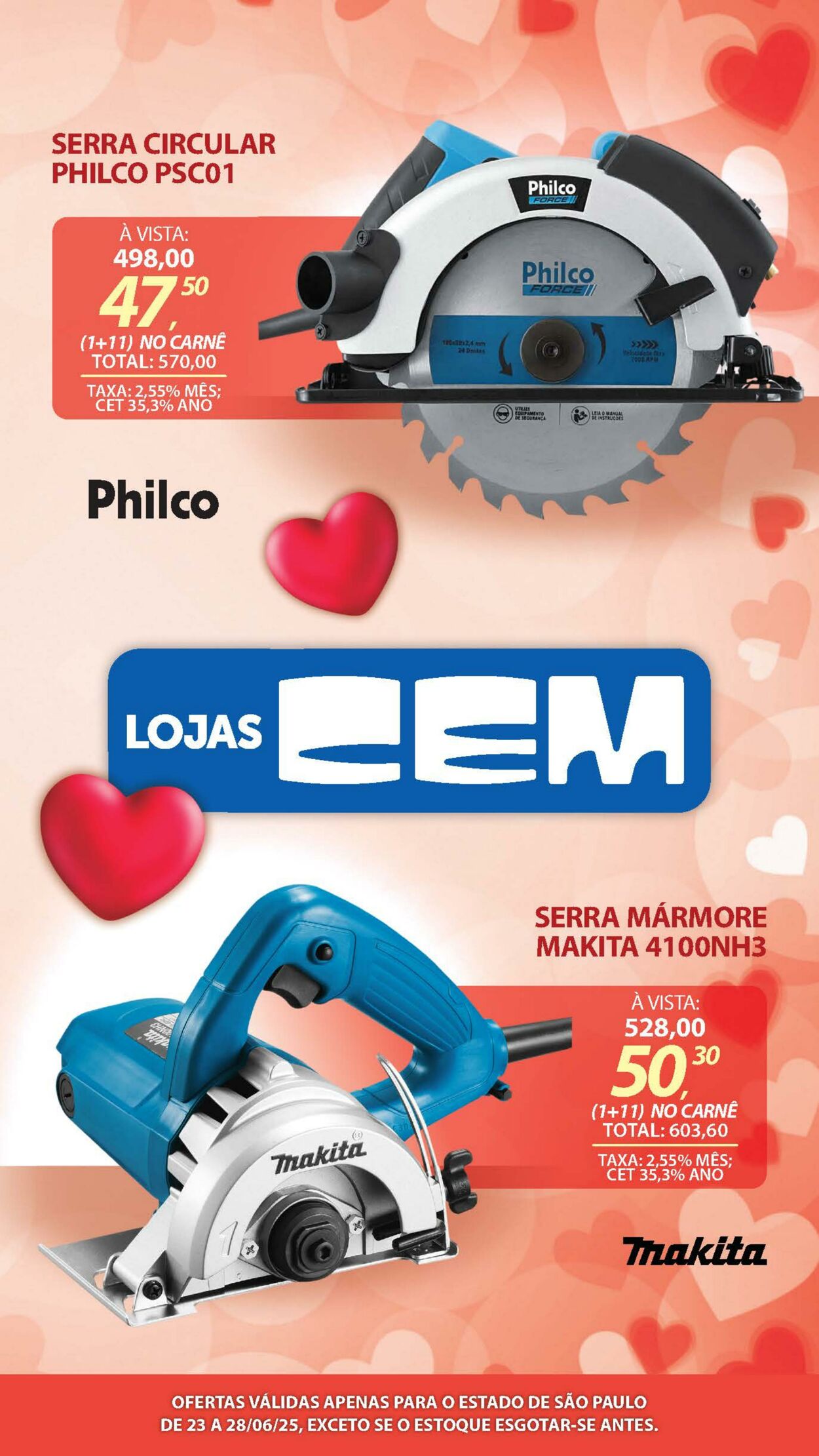 Folheto Lojas Cem 24.06.2025 - 02.07.2025