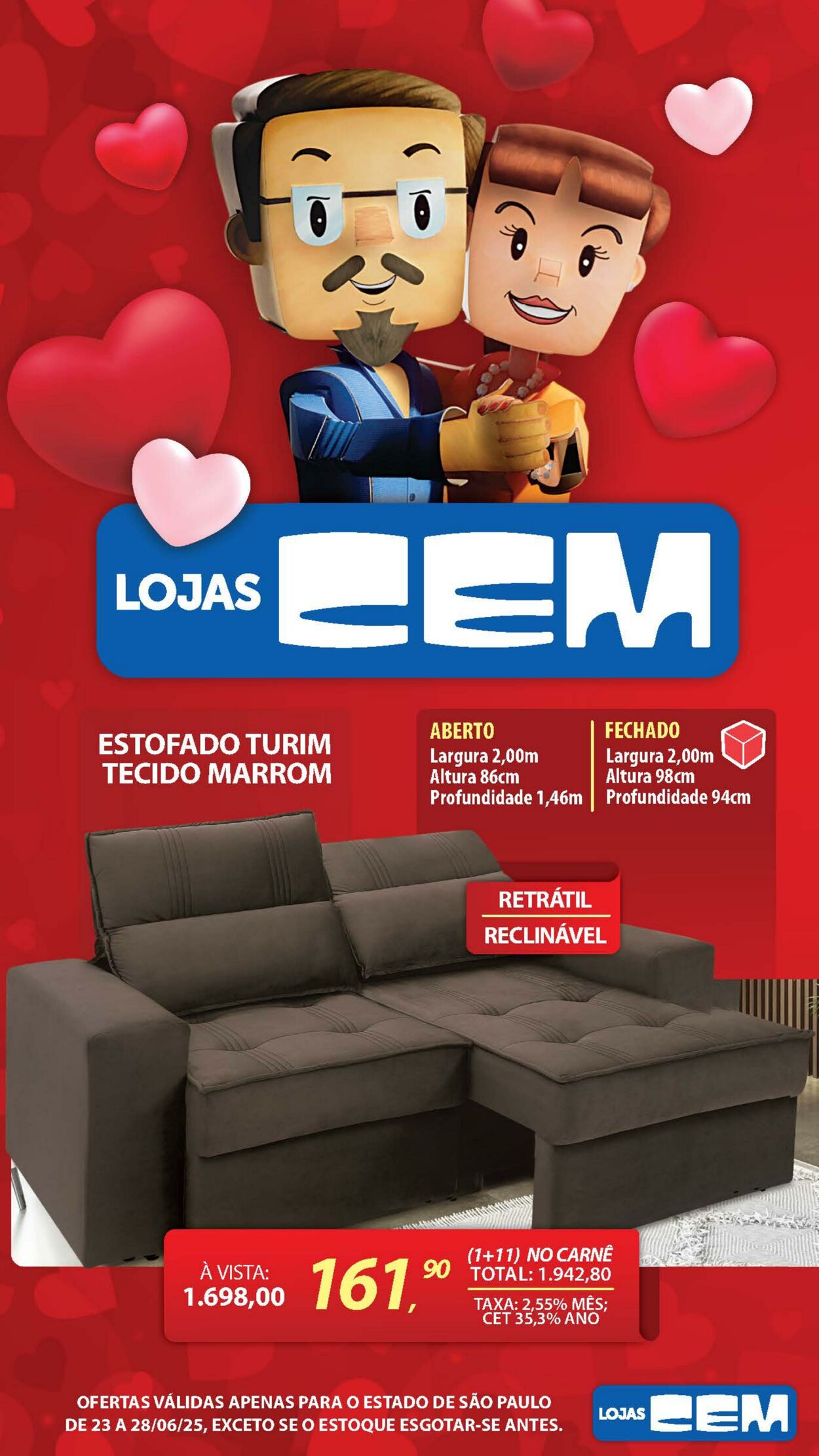 Folheto Lojas Cem 24.06.2025 - 02.07.2025