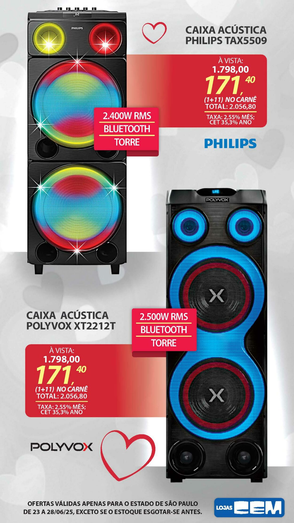 Folheto Lojas Cem 24.06.2025 - 02.07.2025