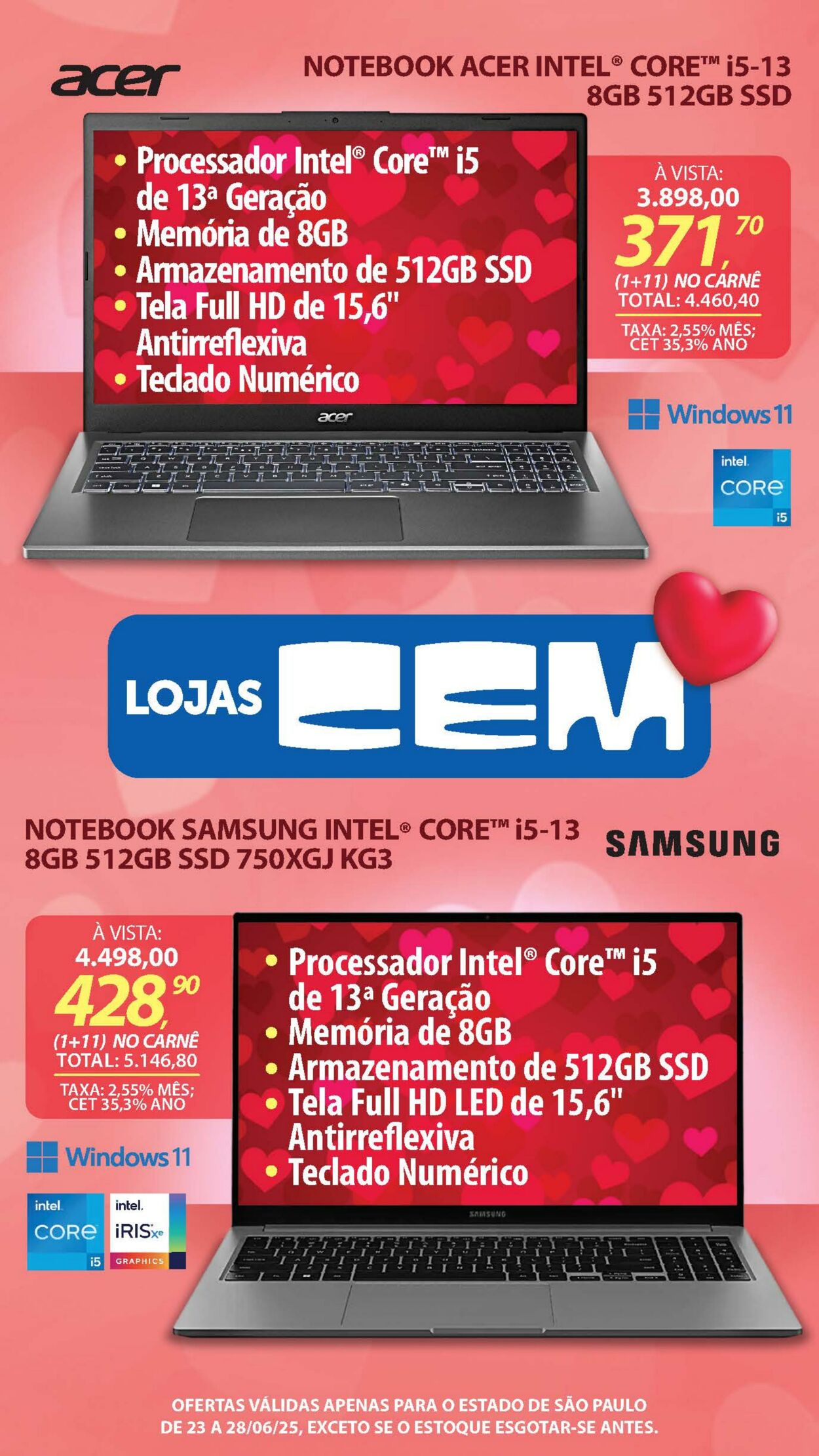 Folheto Lojas Cem 24.06.2025 - 02.07.2025