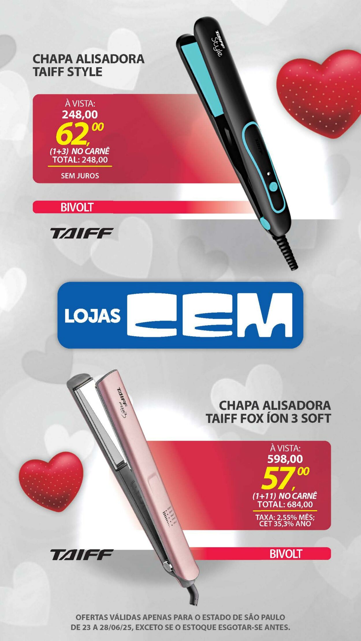 Folheto Lojas Cem 24.06.2025 - 02.07.2025