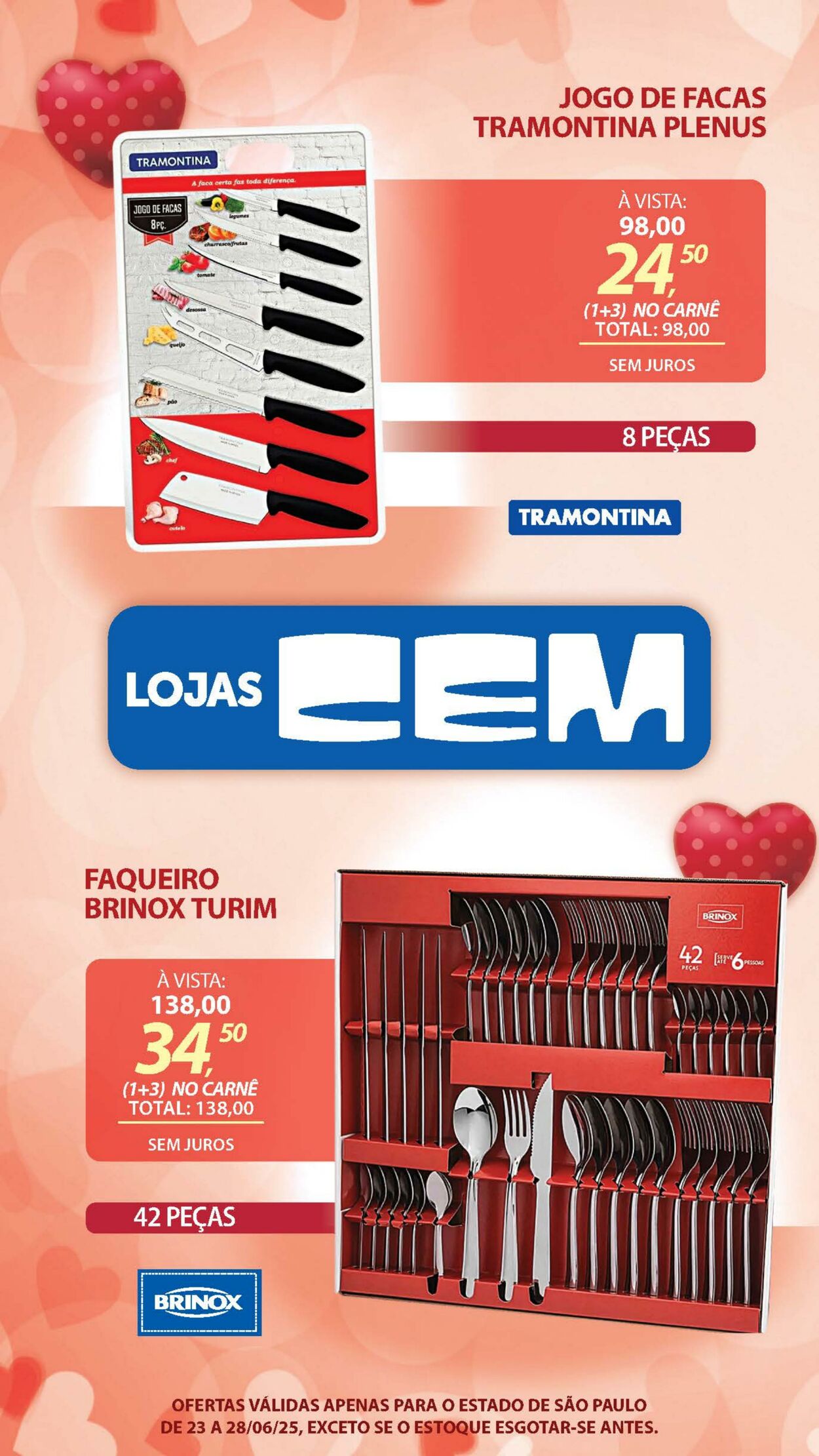 Folheto Lojas Cem 24.06.2025 - 02.07.2025