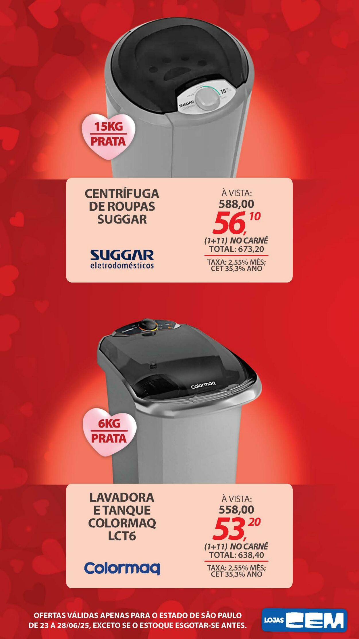 Folheto Lojas Cem 24.06.2025 - 02.07.2025