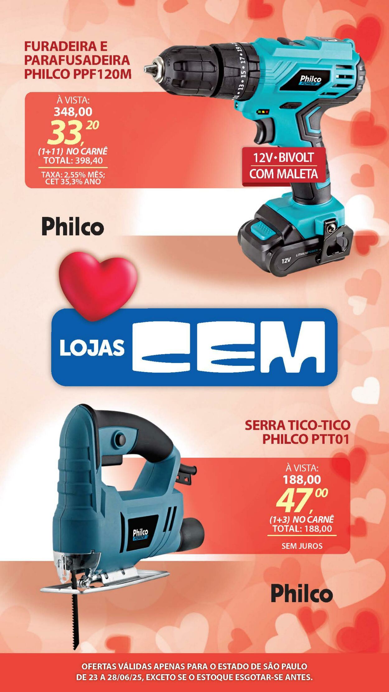 Folheto Lojas Cem 24.06.2025 - 02.07.2025