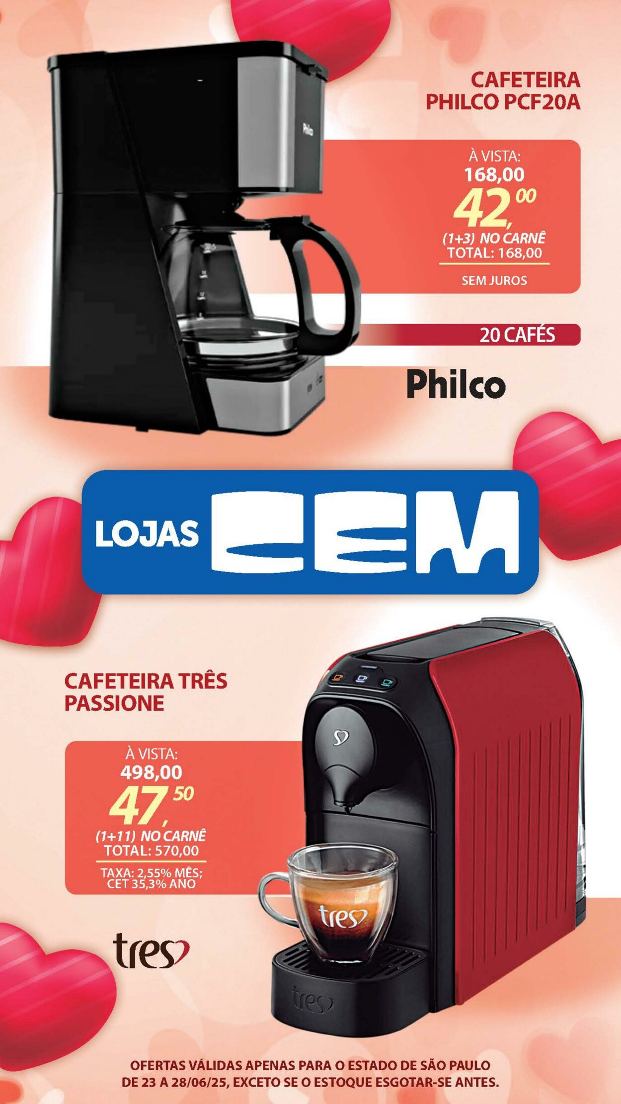 Folheto Lojas Cem 24.06.2025 - 02.07.2025