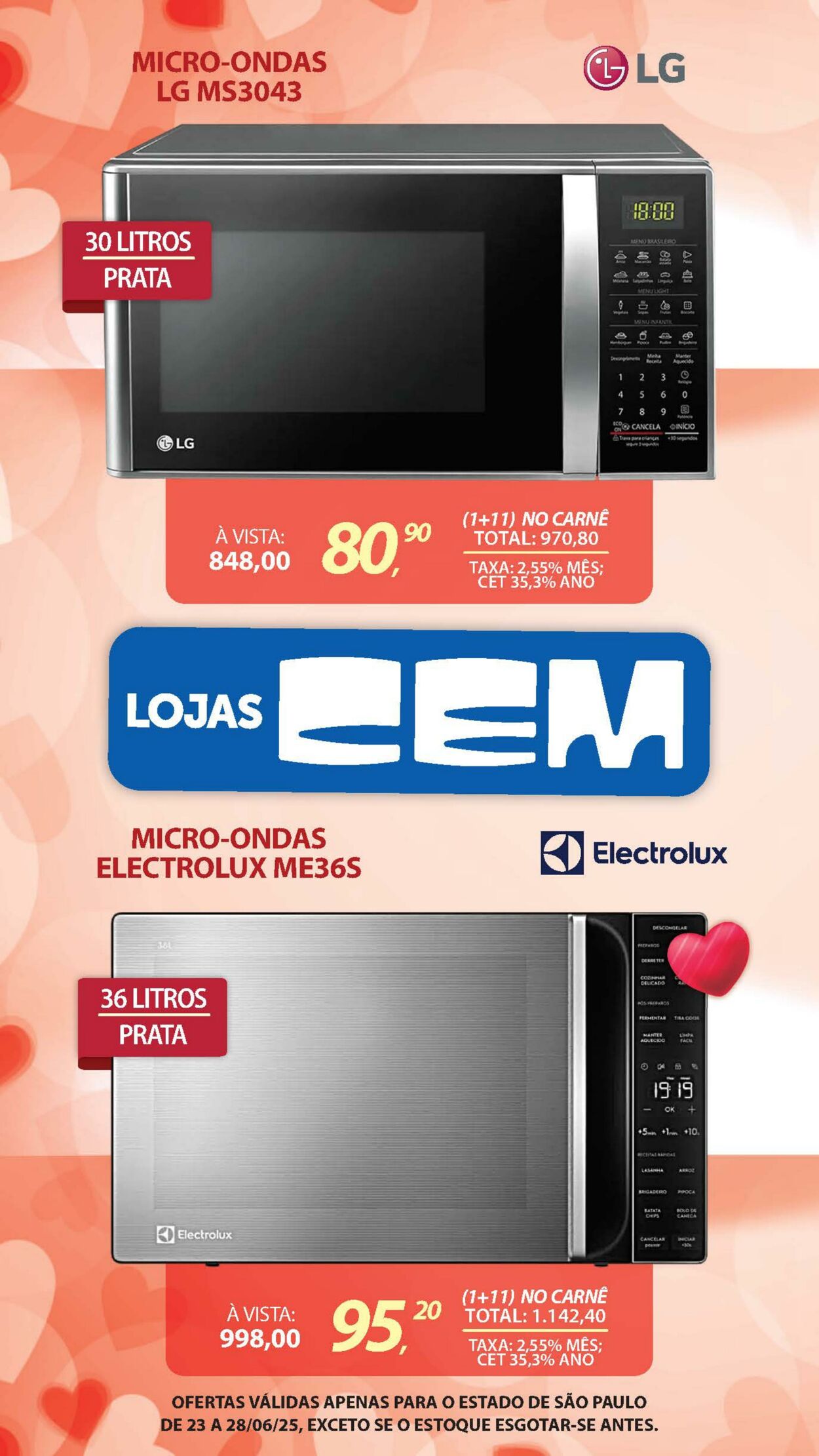 Folheto Lojas Cem 24.06.2025 - 02.07.2025