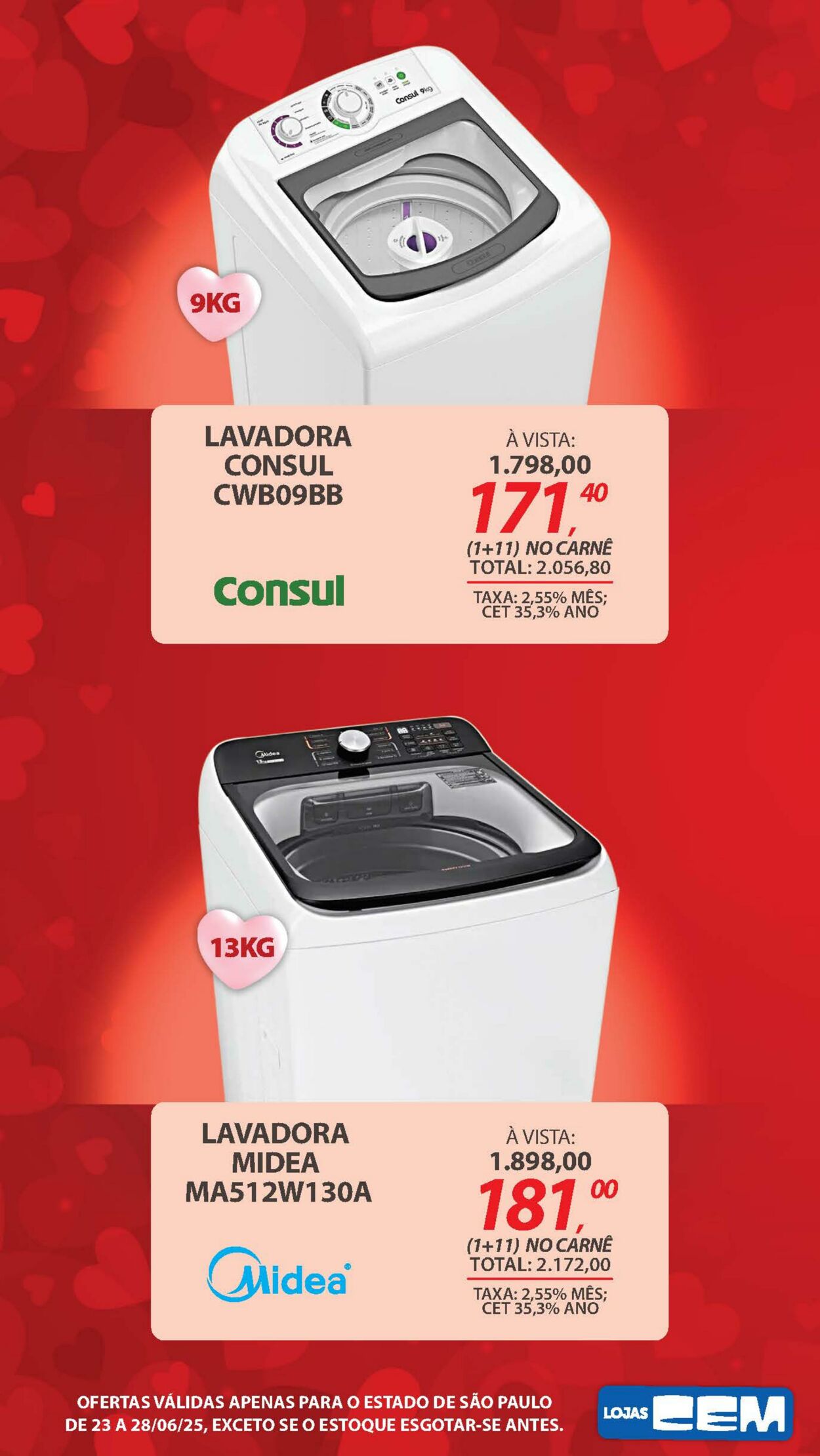 Folheto Lojas Cem 24.06.2025 - 02.07.2025