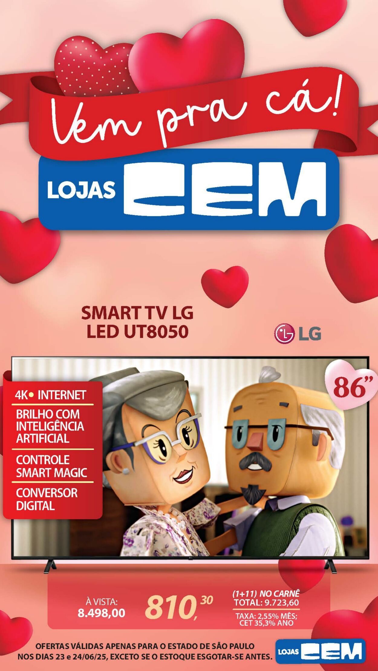 Folheto Lojas Cem 24.06.2025 - 02.07.2025